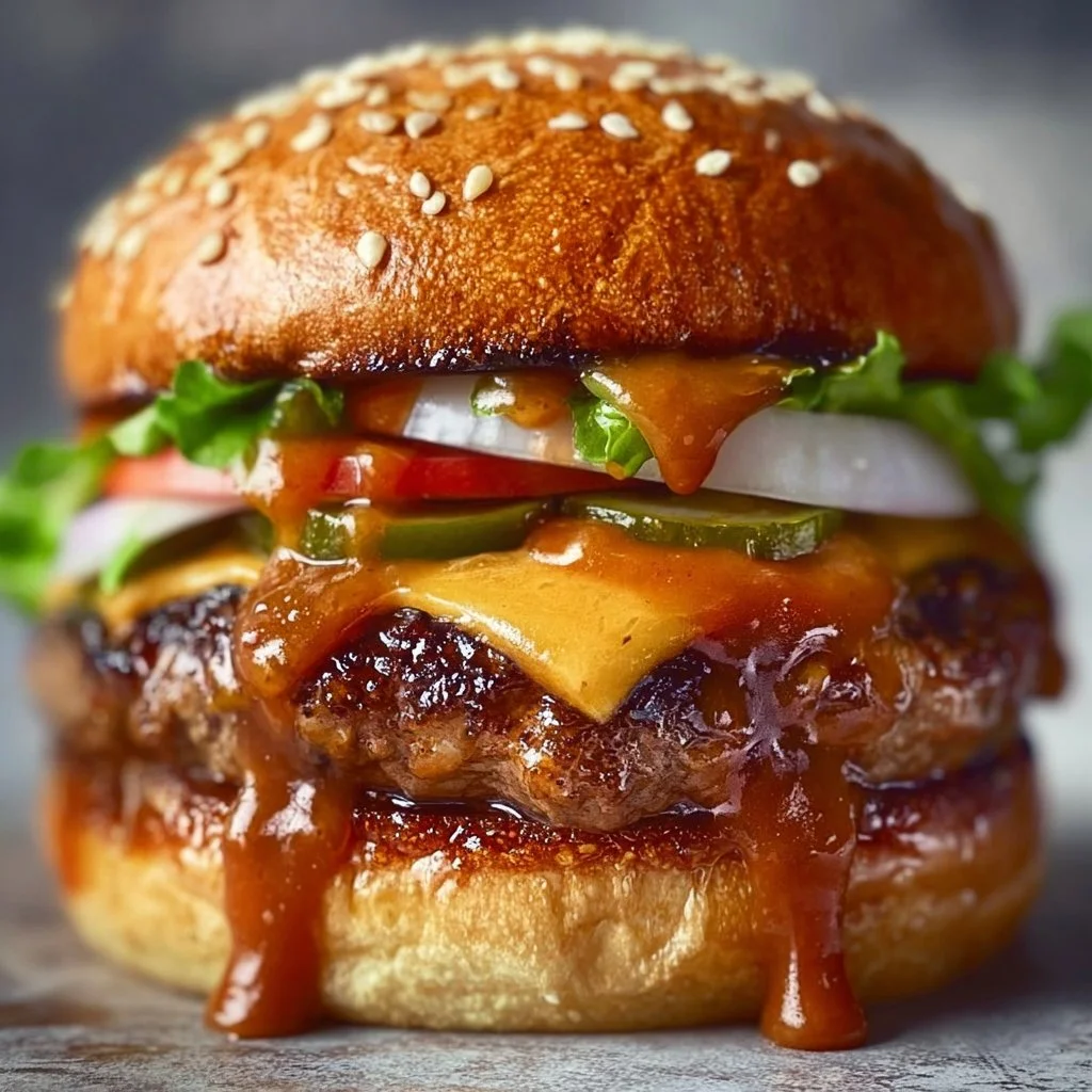 Smash Burger Recipe with Easy Secret Sauce