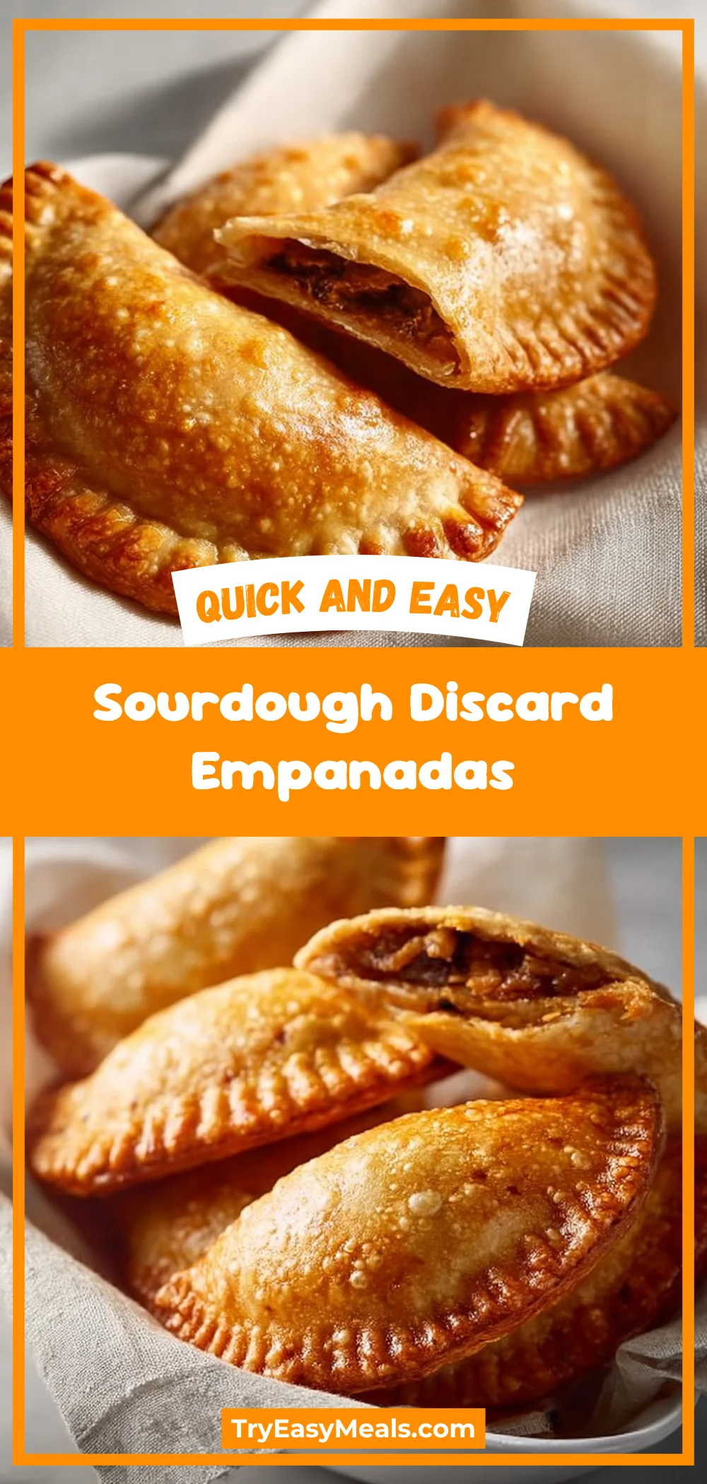 Sourdough Discard Empanadas