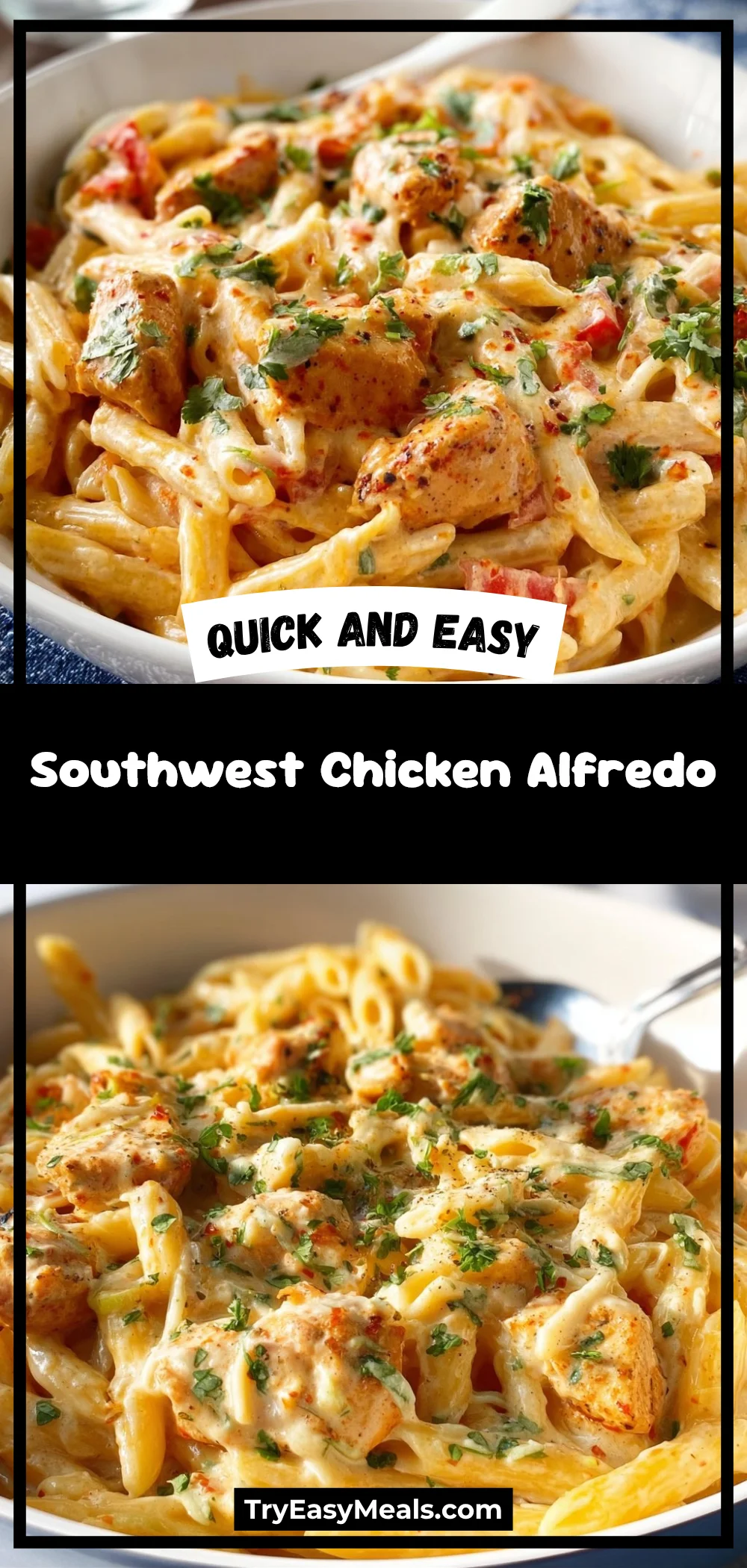 Southwest Chicken Alfredo