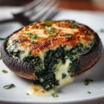 spinach and cheese stuffed portobello mushroom 2026 01 31 021553