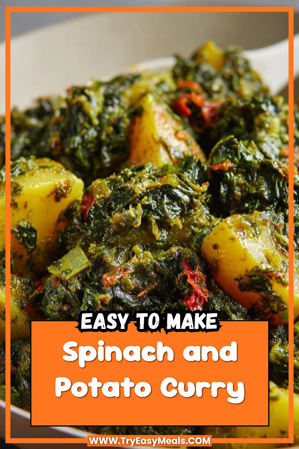 Spinach and Potato Curry