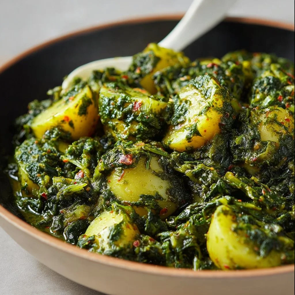30-Minute Aloo Palak (Spinach and Potato Curry)