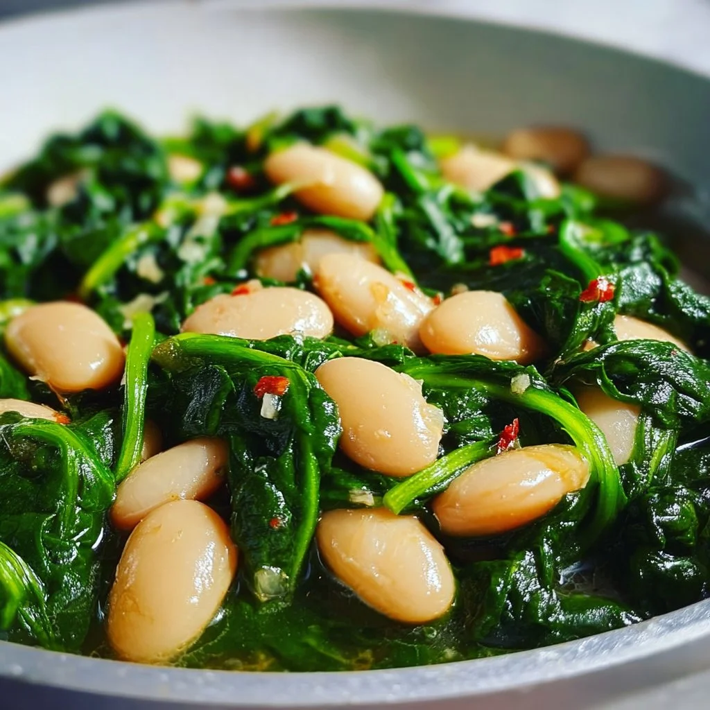 Spinach and White Beans: A Quick, Delicious Recipe!