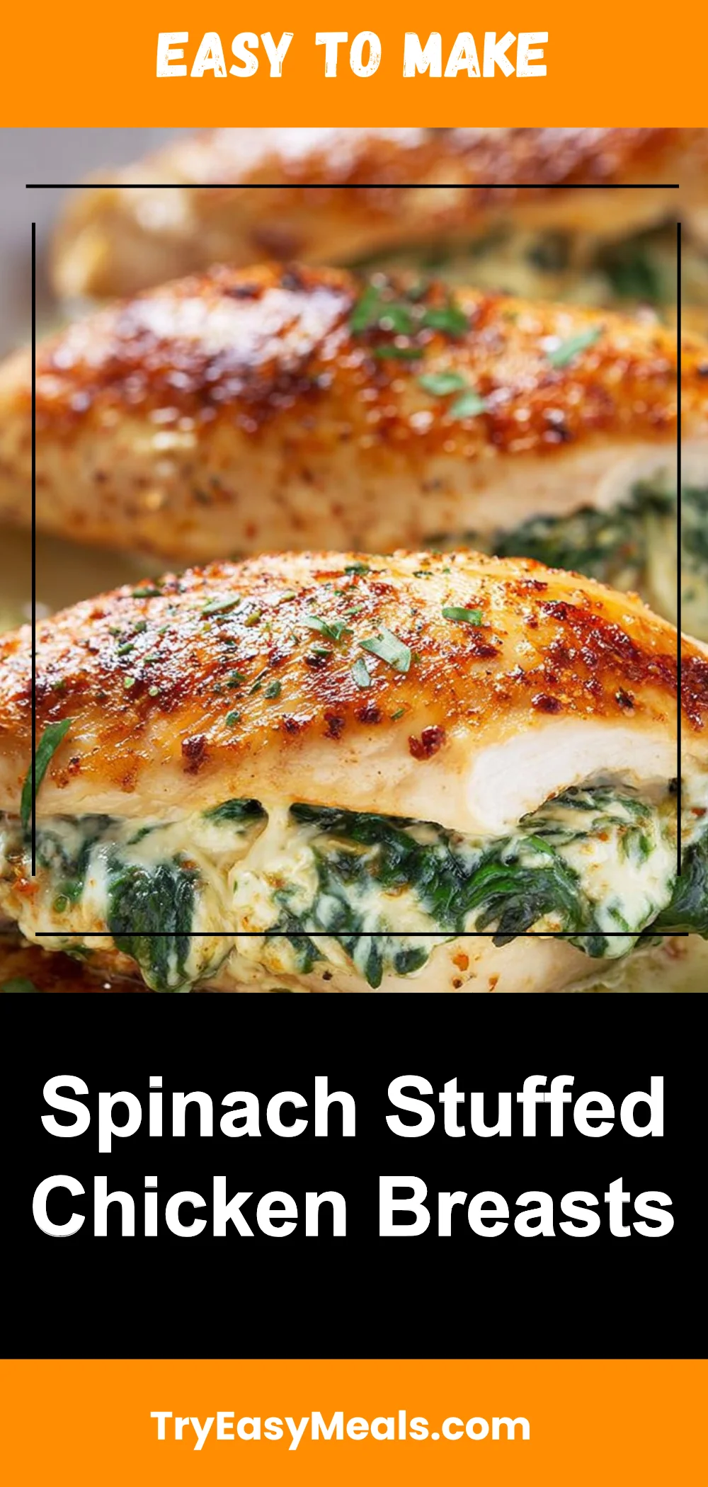 Spinach Stuffed Chicken Breasts