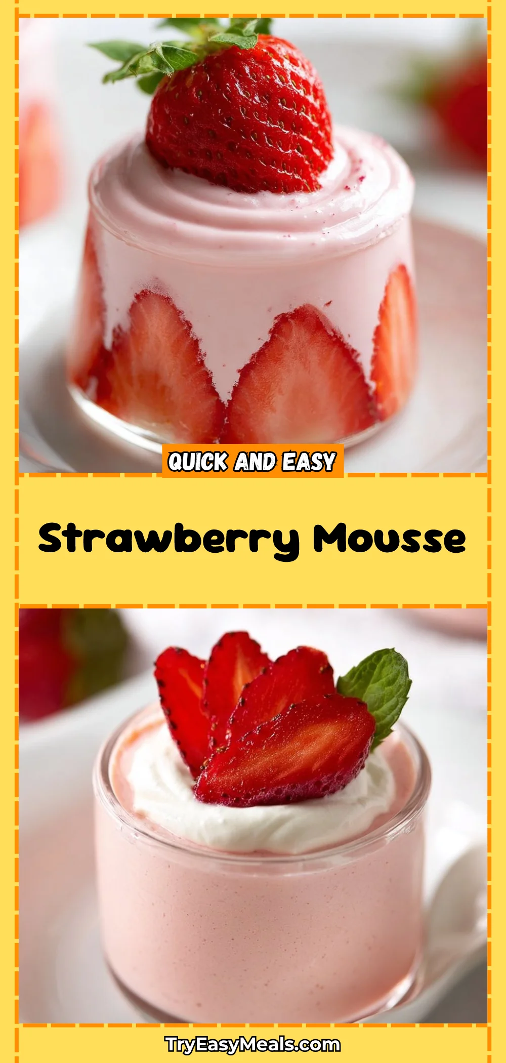 Strawberry Mousse