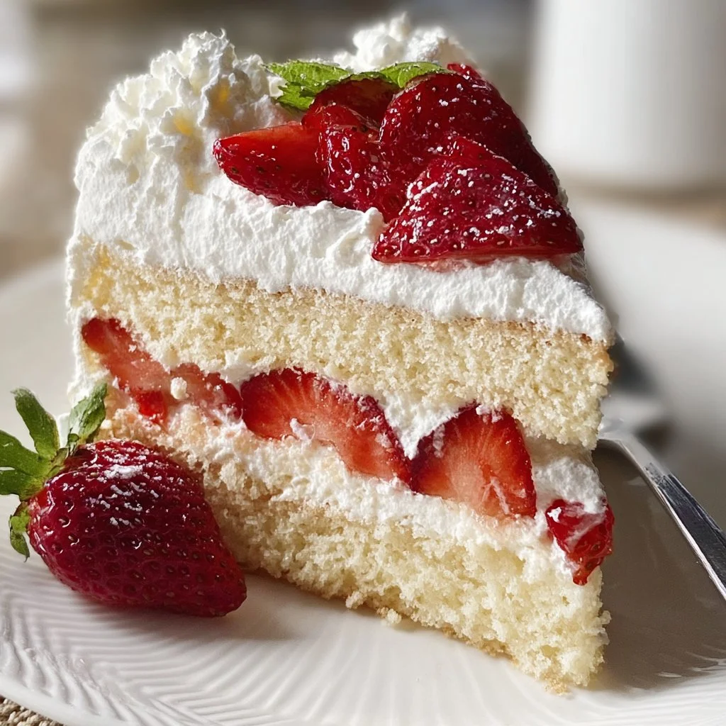 Unforgettable Strawberry Shortcake Cake in 5 Simple Steps
