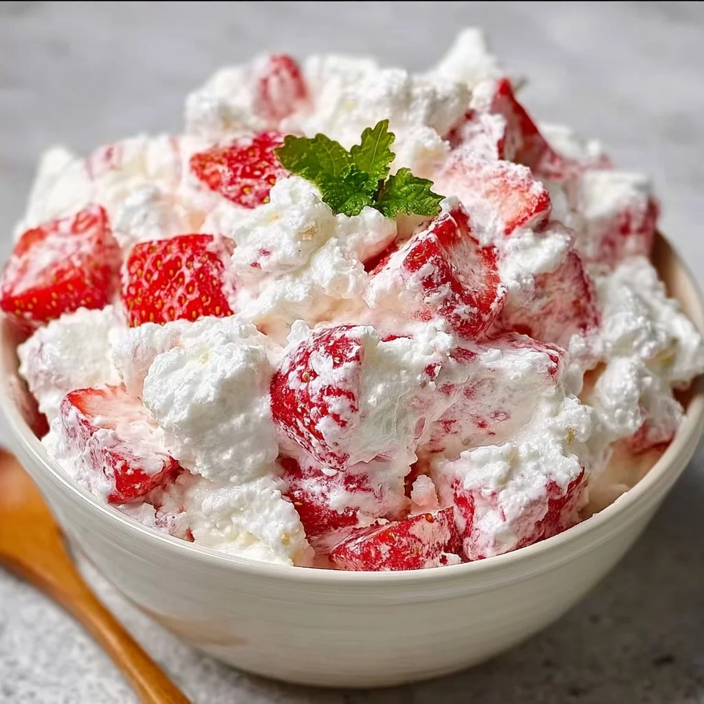 Strawberry Shortcake Fluff Salad