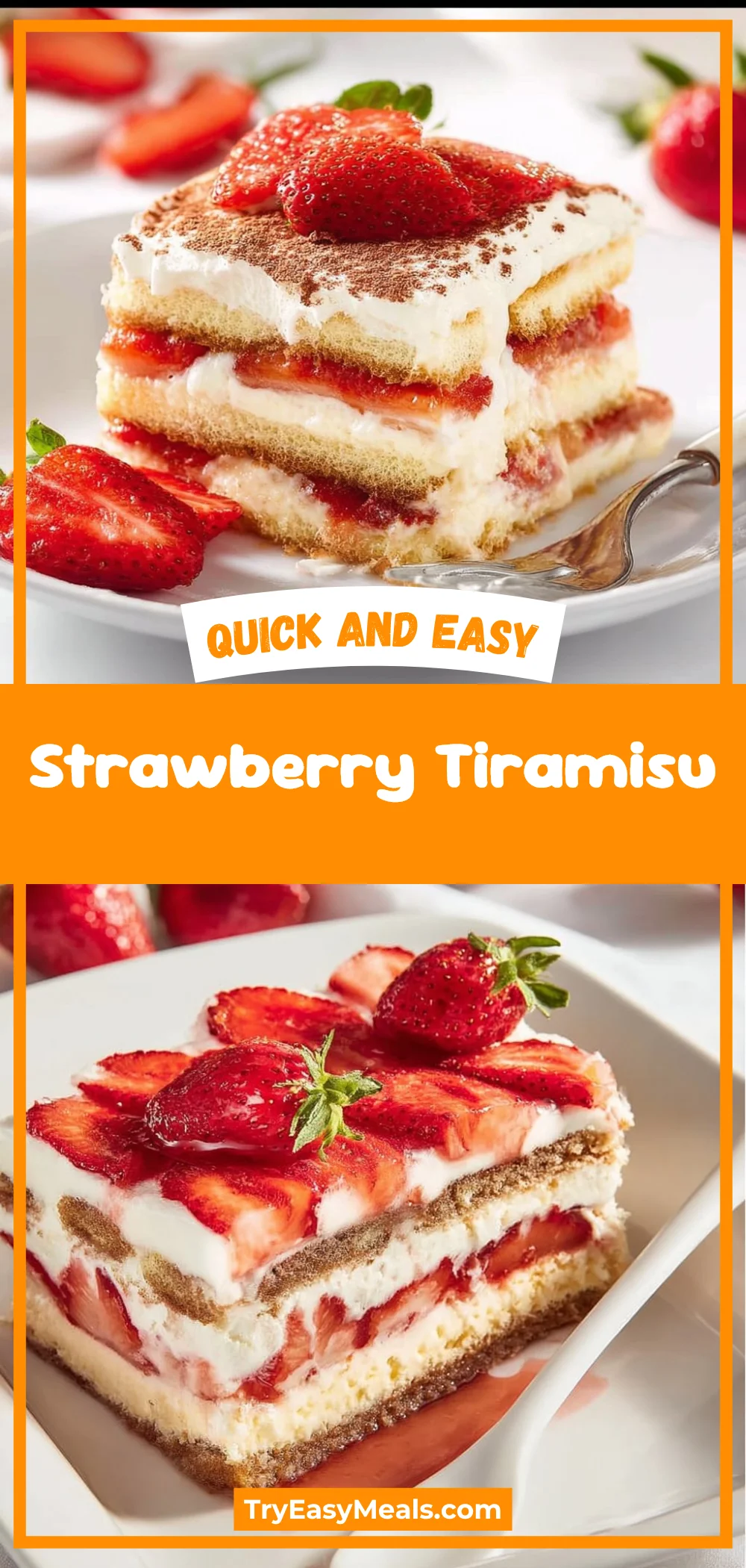 Strawberry Tiramisu