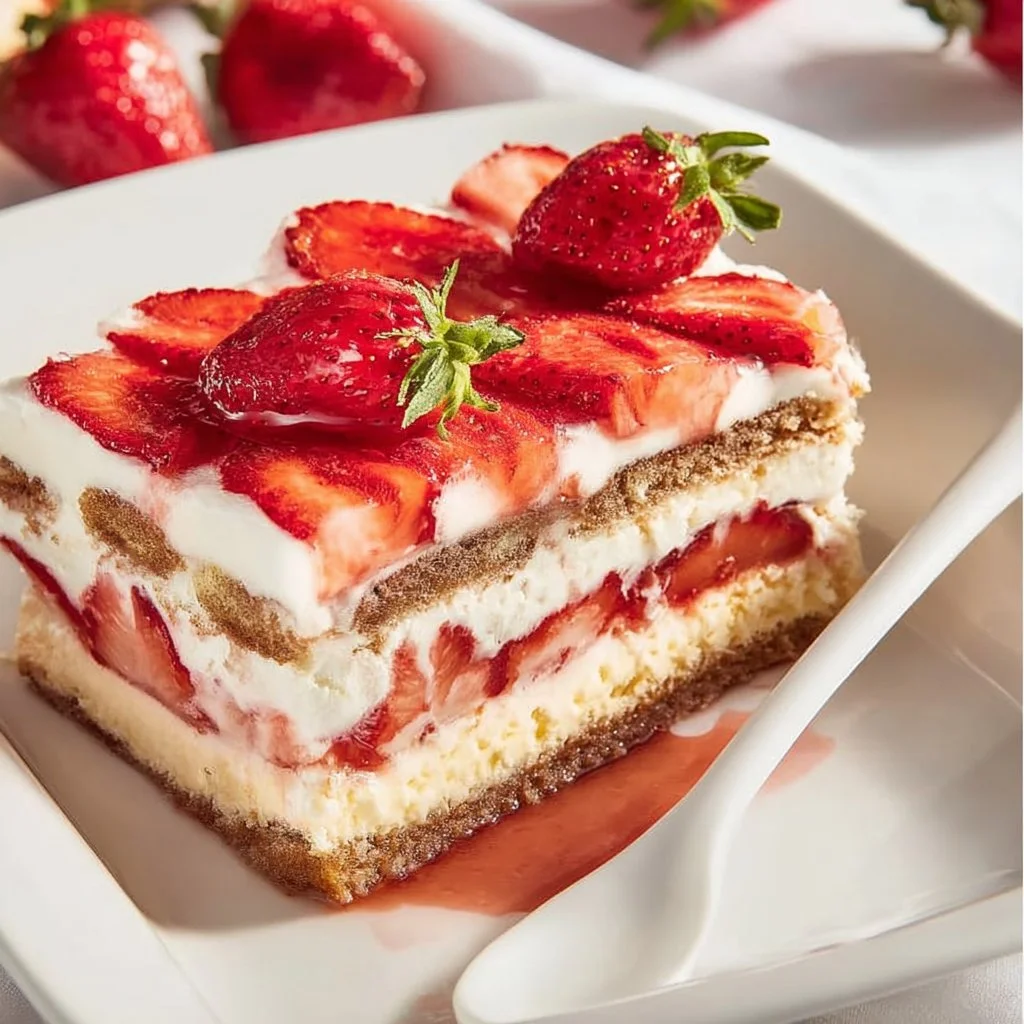 Strawberry Tiramisu