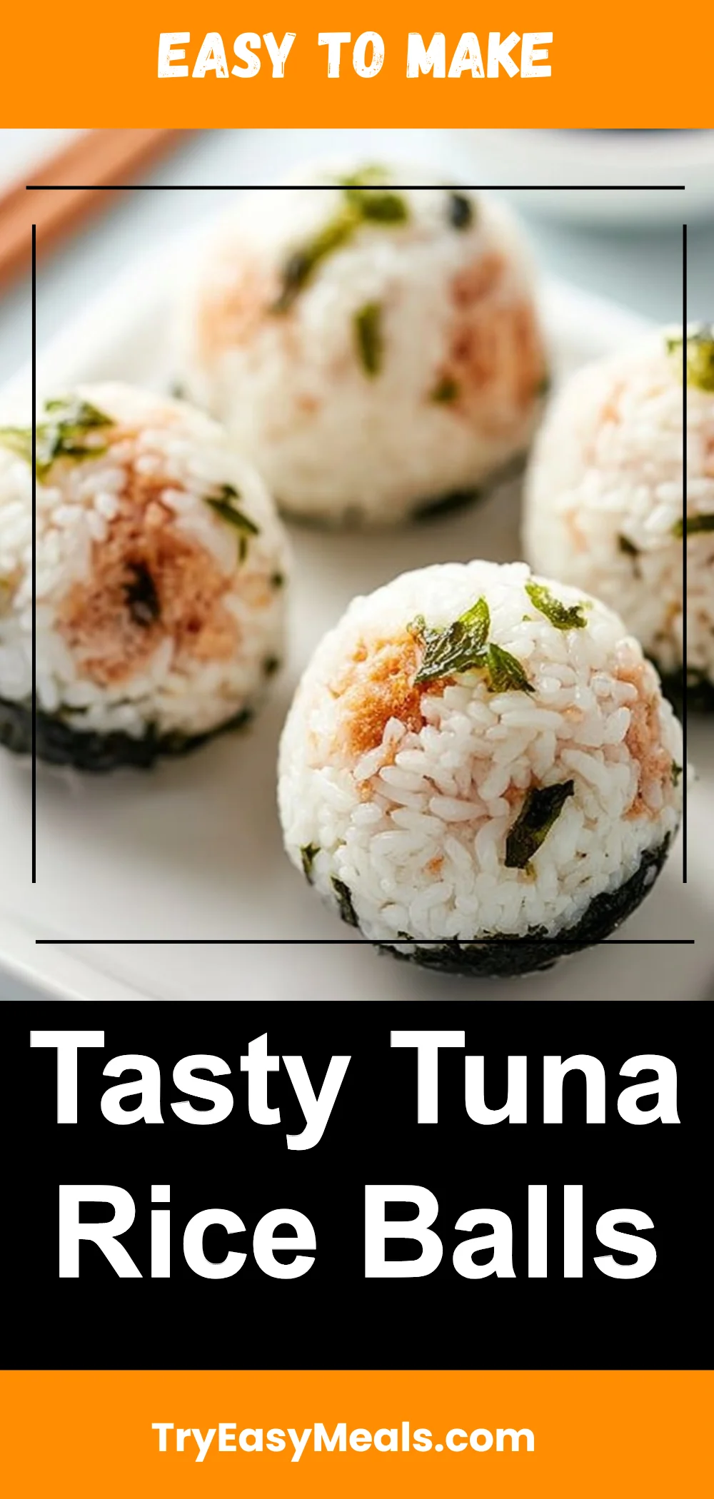 Tasty Tuna Rice Balls