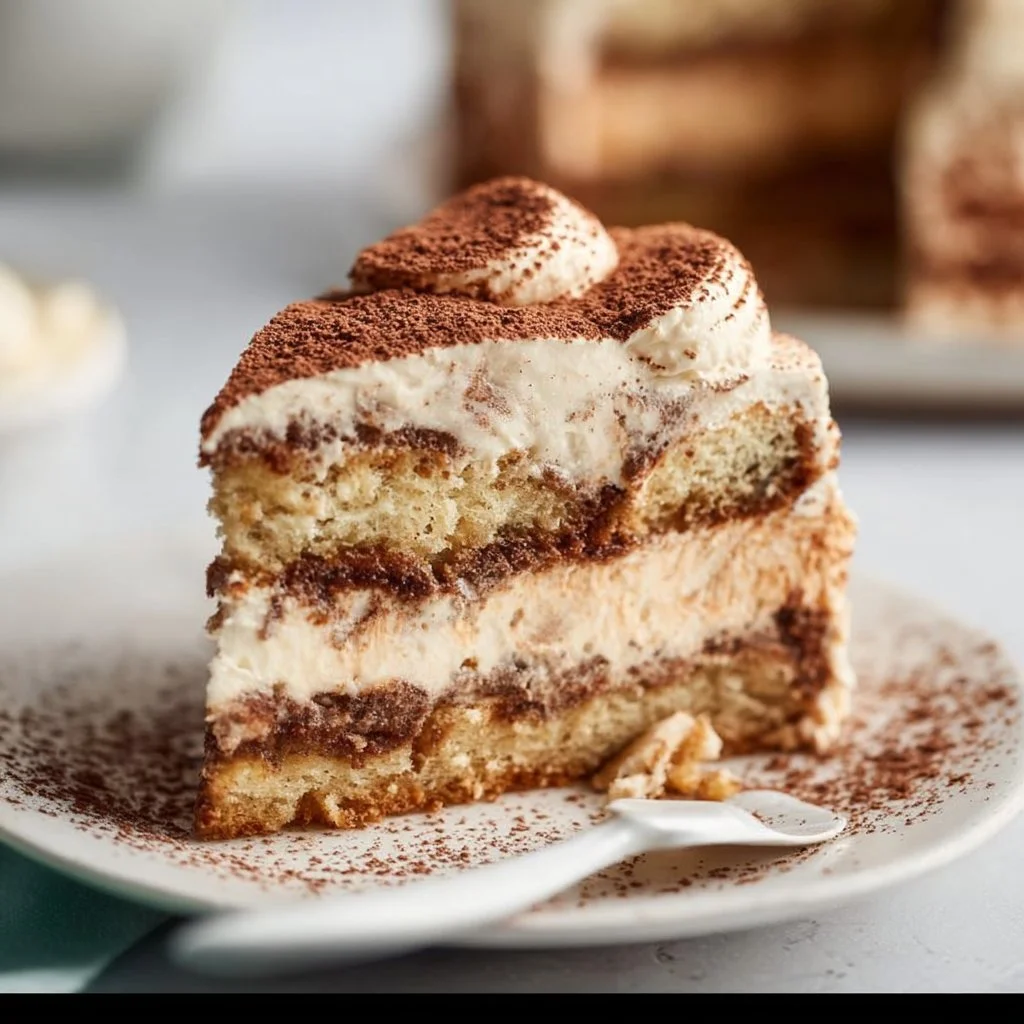 The BEST Tiramisu Cake with Mascarpone Frosting
