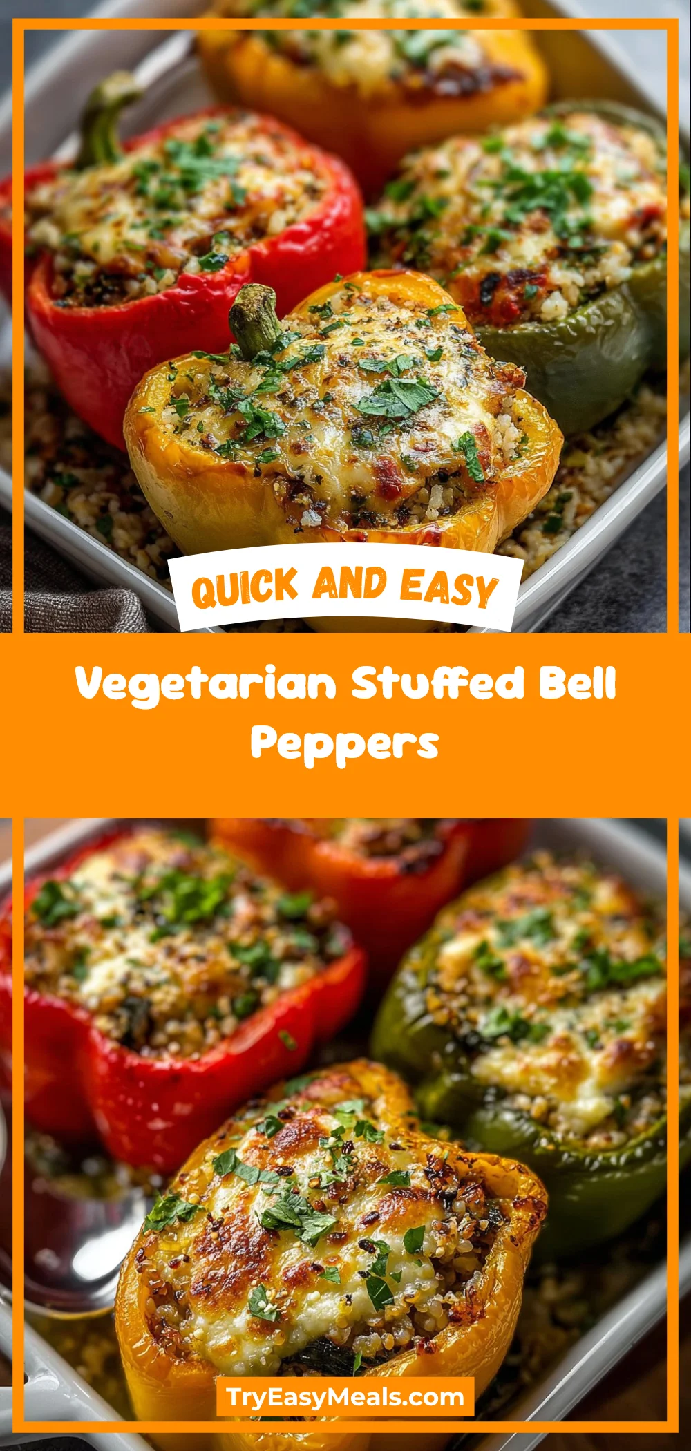 Vegetarian Stuffed Bell Peppers