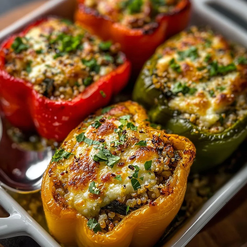 Vegetarian Stuffed Bell Peppers
