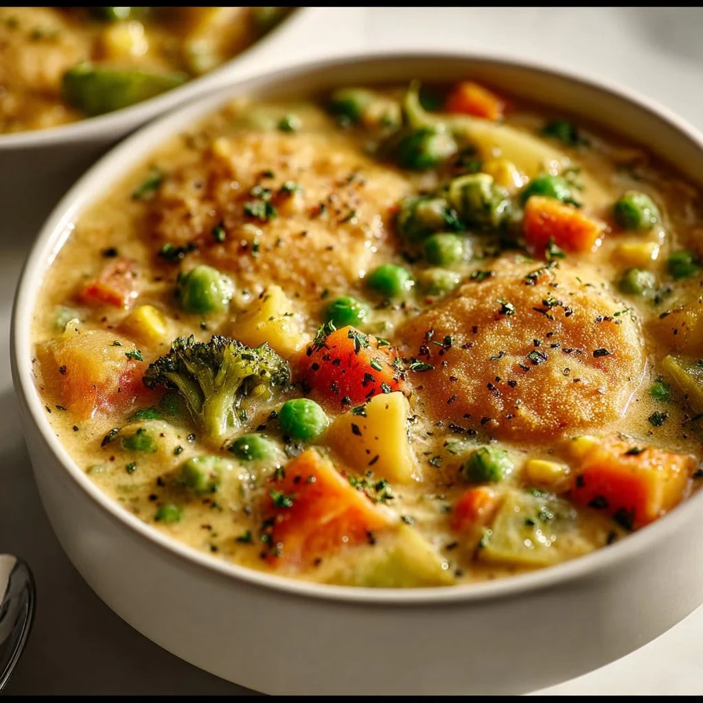 Veggie Pot Pie Soup: Comfort in a Bowl Without the Crust