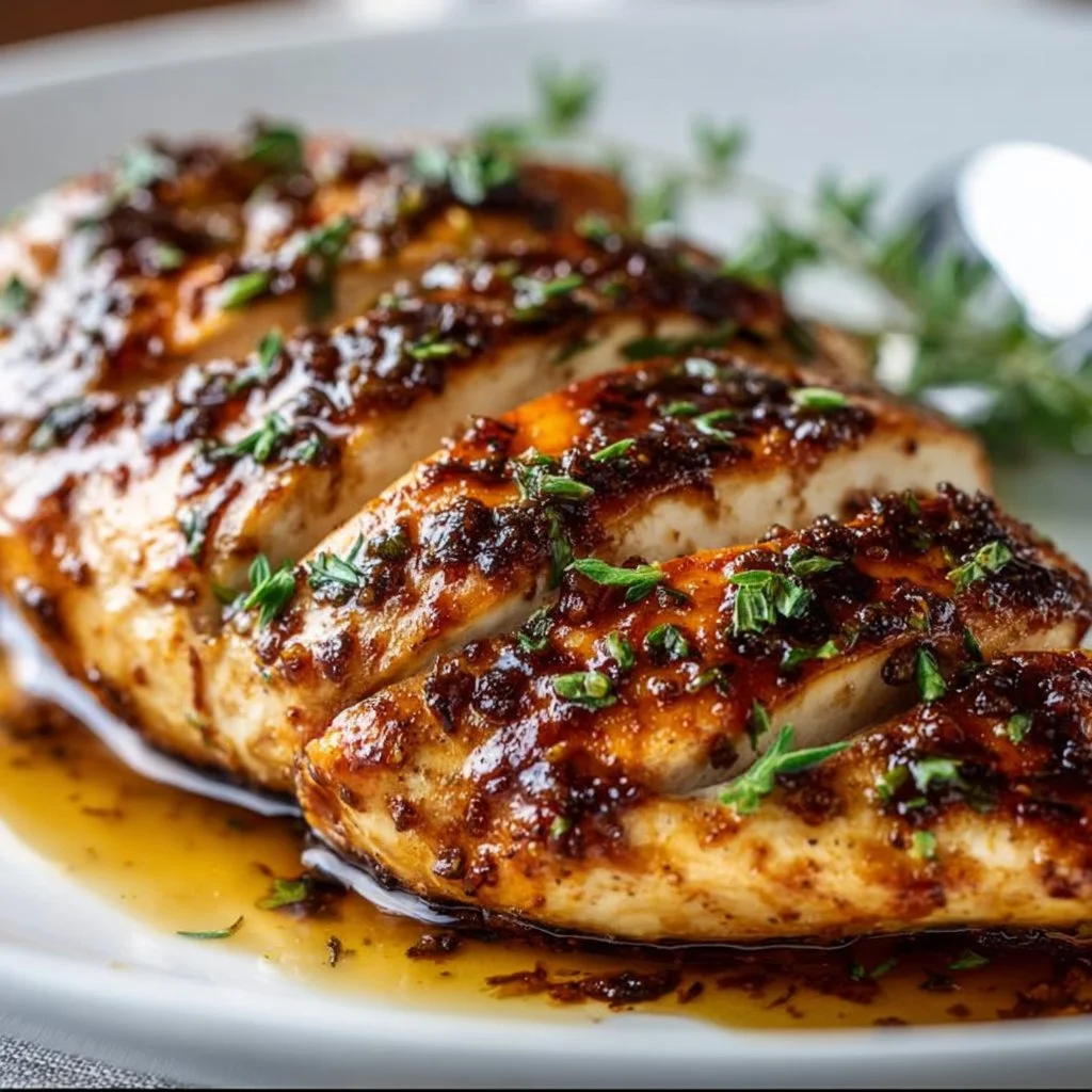 Balsamic Baked Chicken Breast