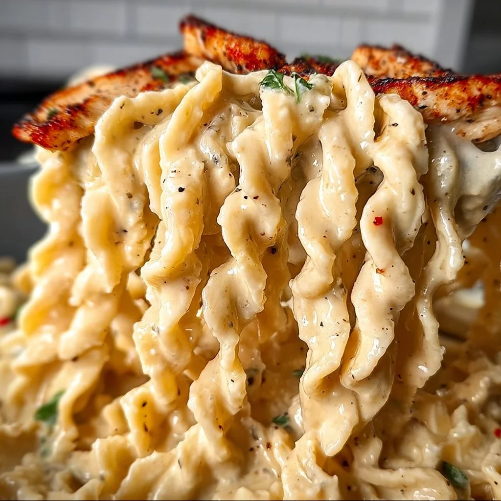 Blackened Cajun Chicken Alfredo