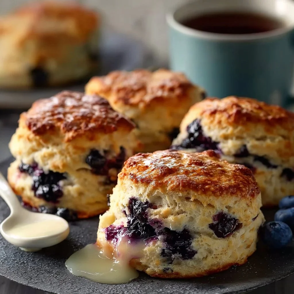 Blueberry Biscuits
