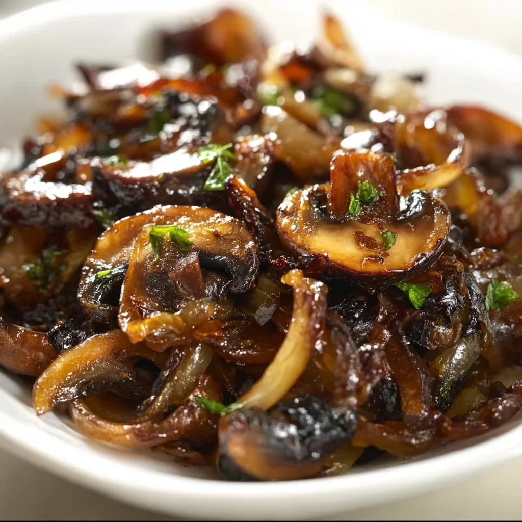 Caramelized Mushrooms and Onions