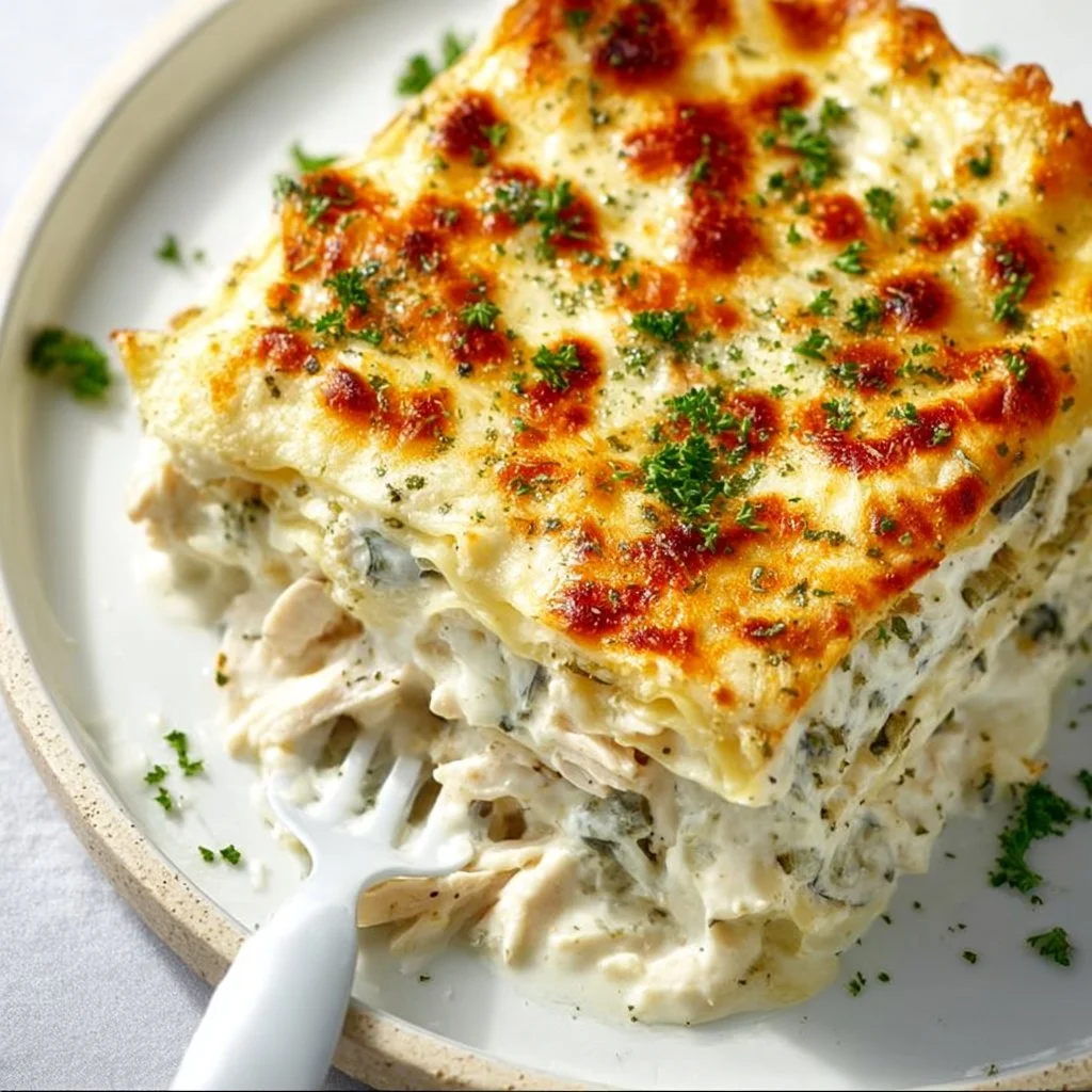 Chicken Alfredo Lasagna