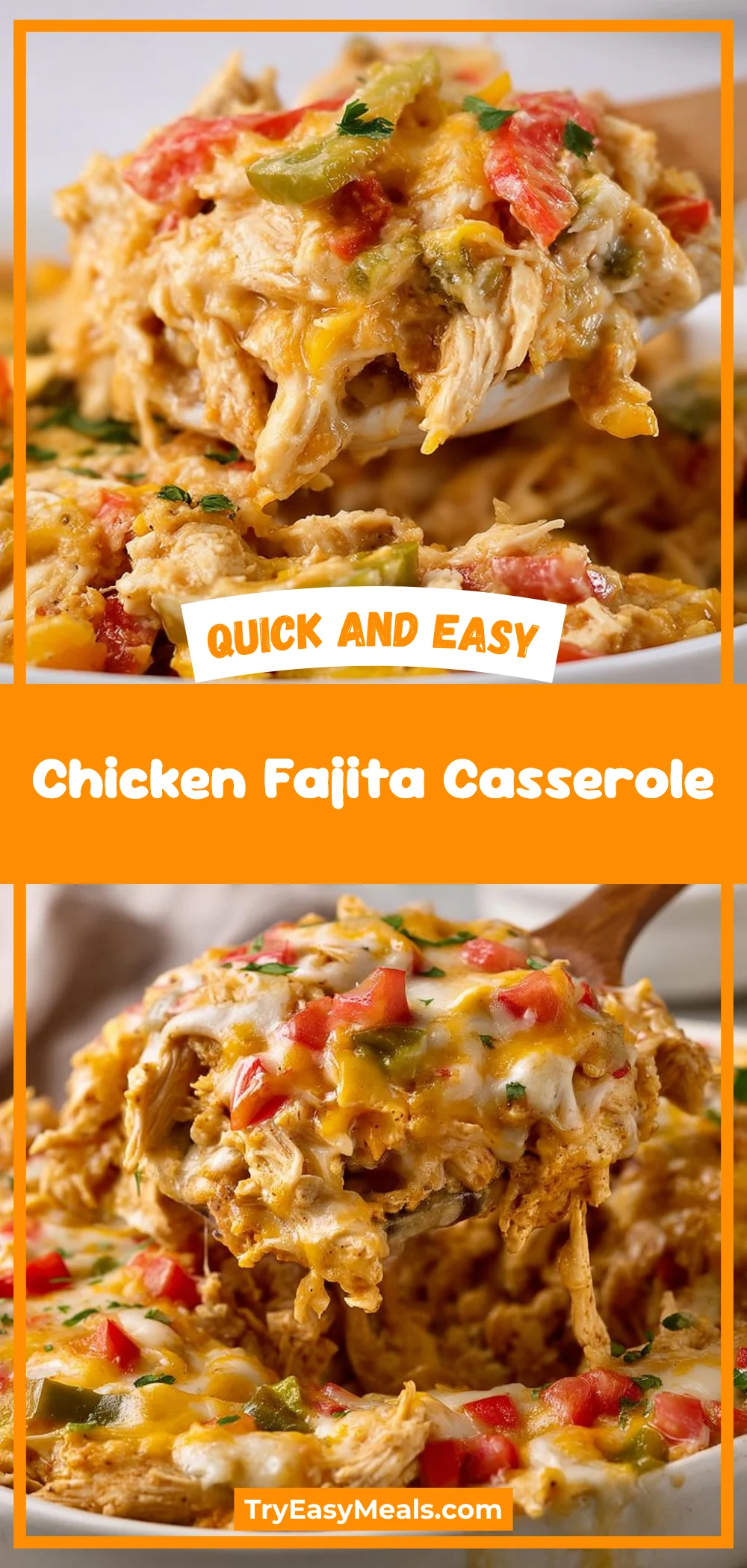 Chicken Fajita Casserole