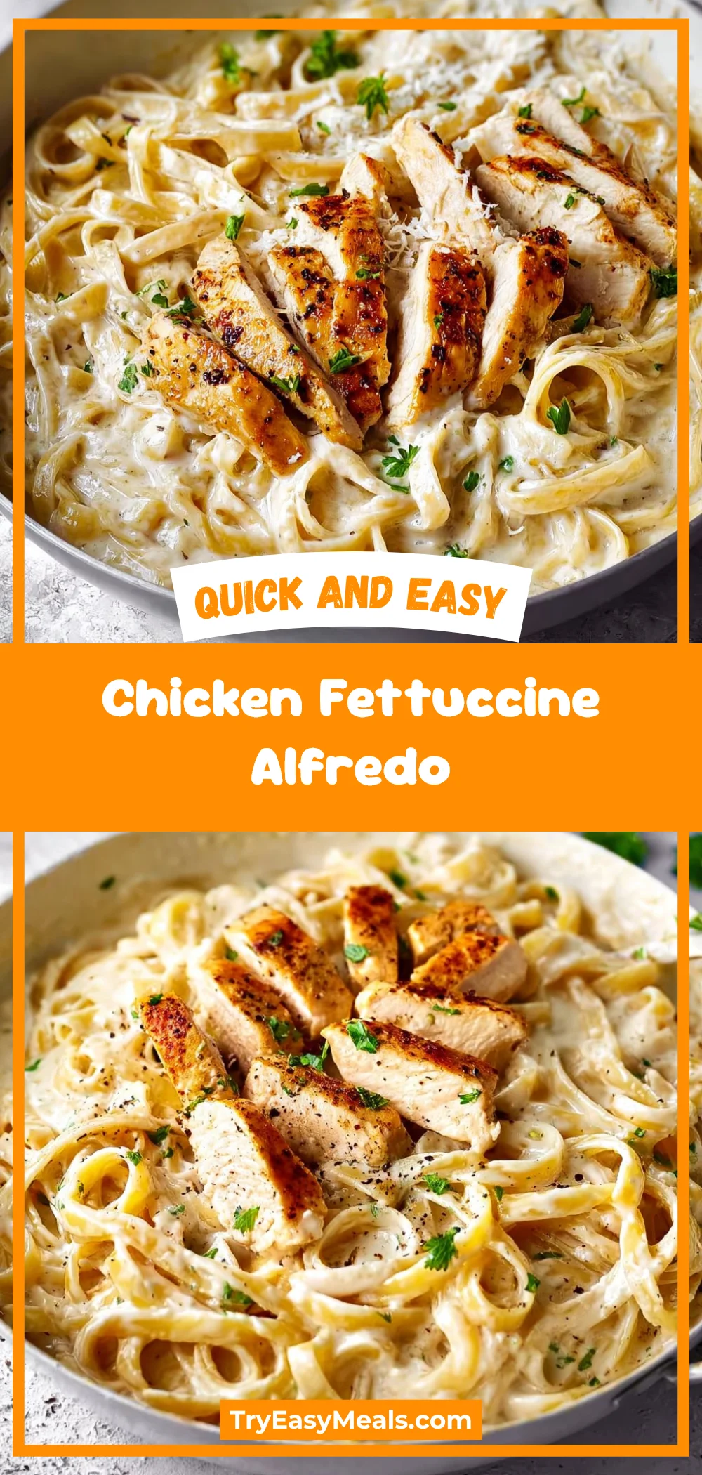 Chicken Fettuccine Alfredo