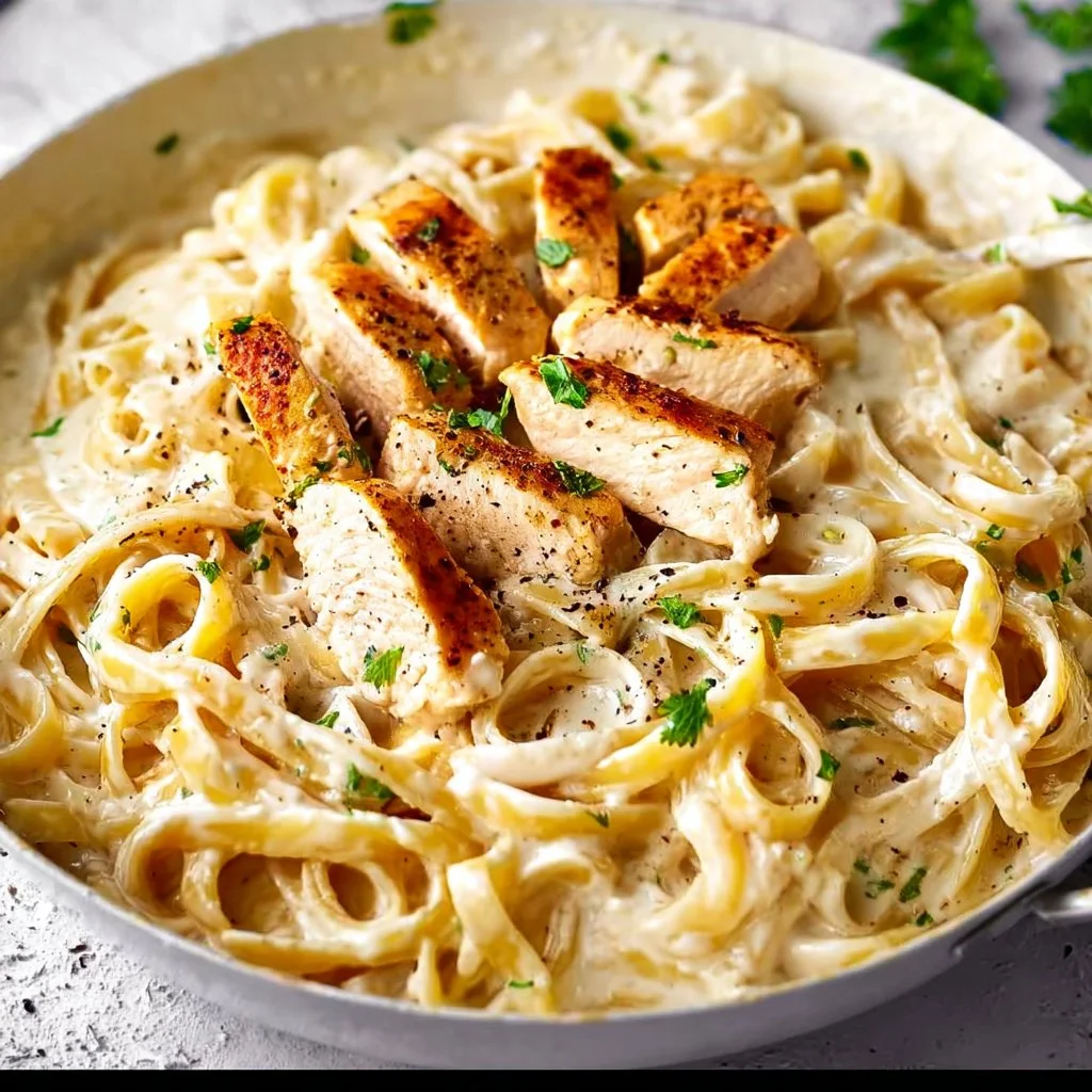 Chicken Fettuccine Alfredo