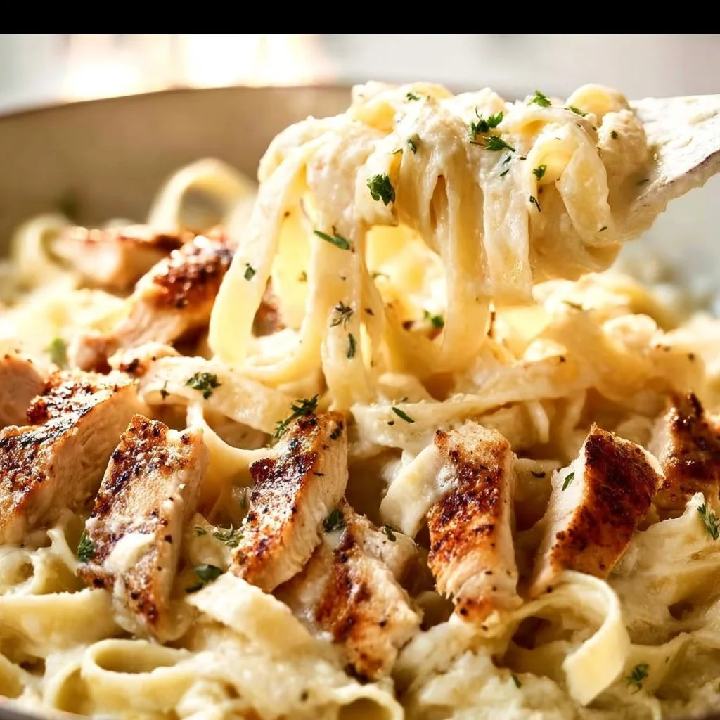 Chicken Fettuccine Alfredo