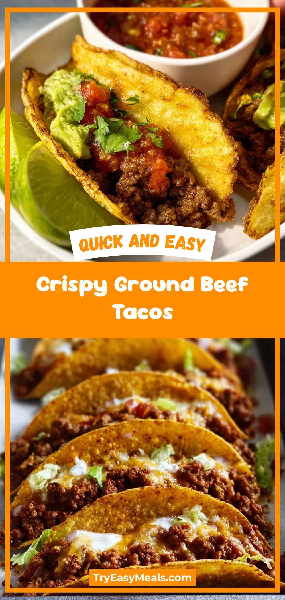 Crispy Ground Beef Tacos