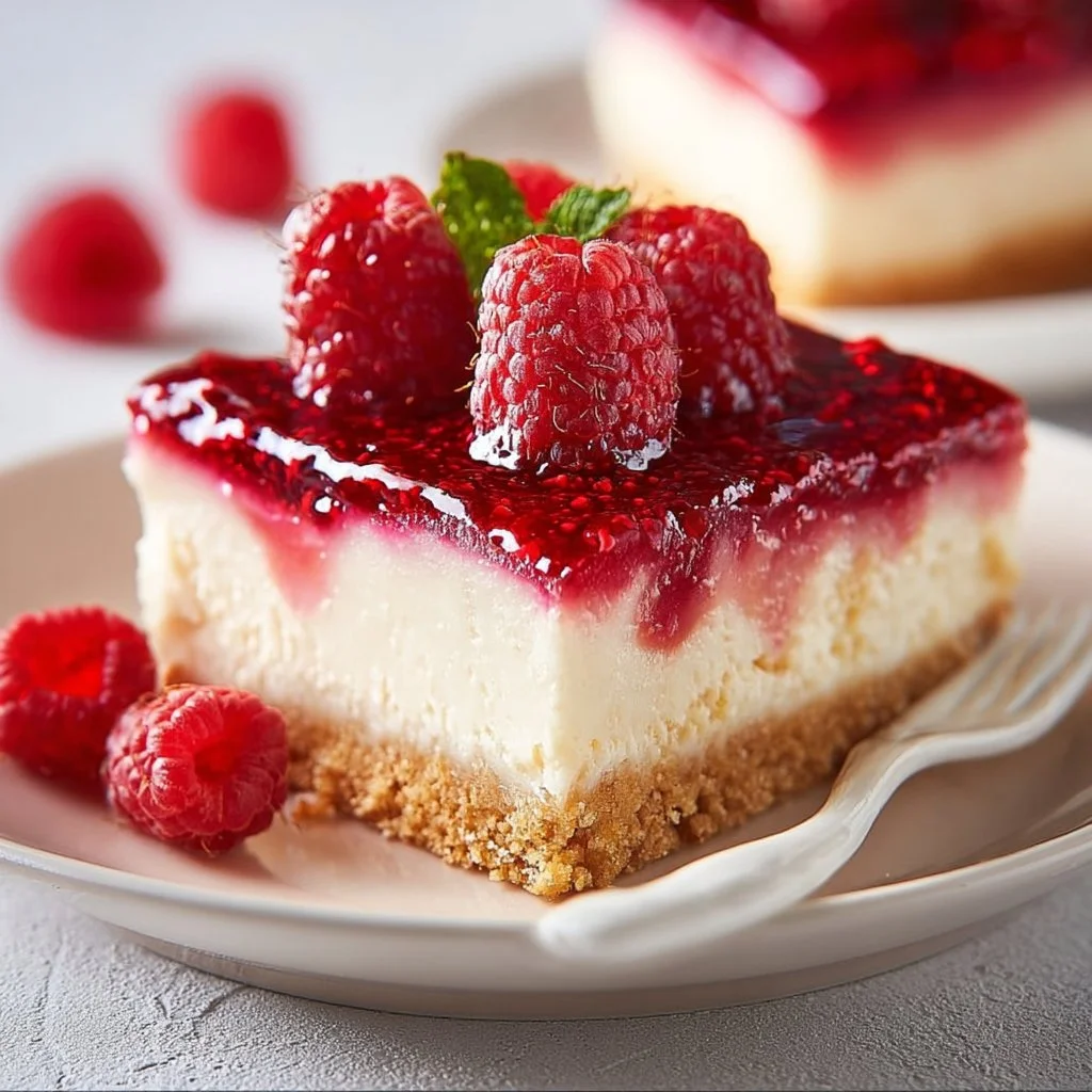 Dreamy Raspberry Cheesecake
