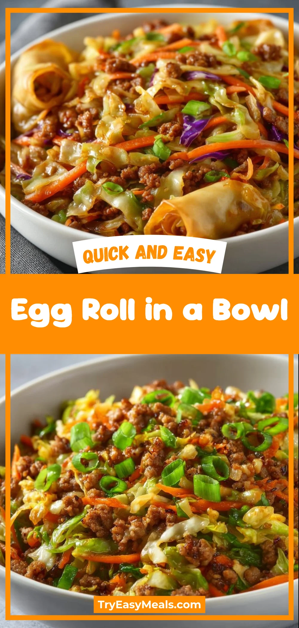 Egg Roll in a Bowl