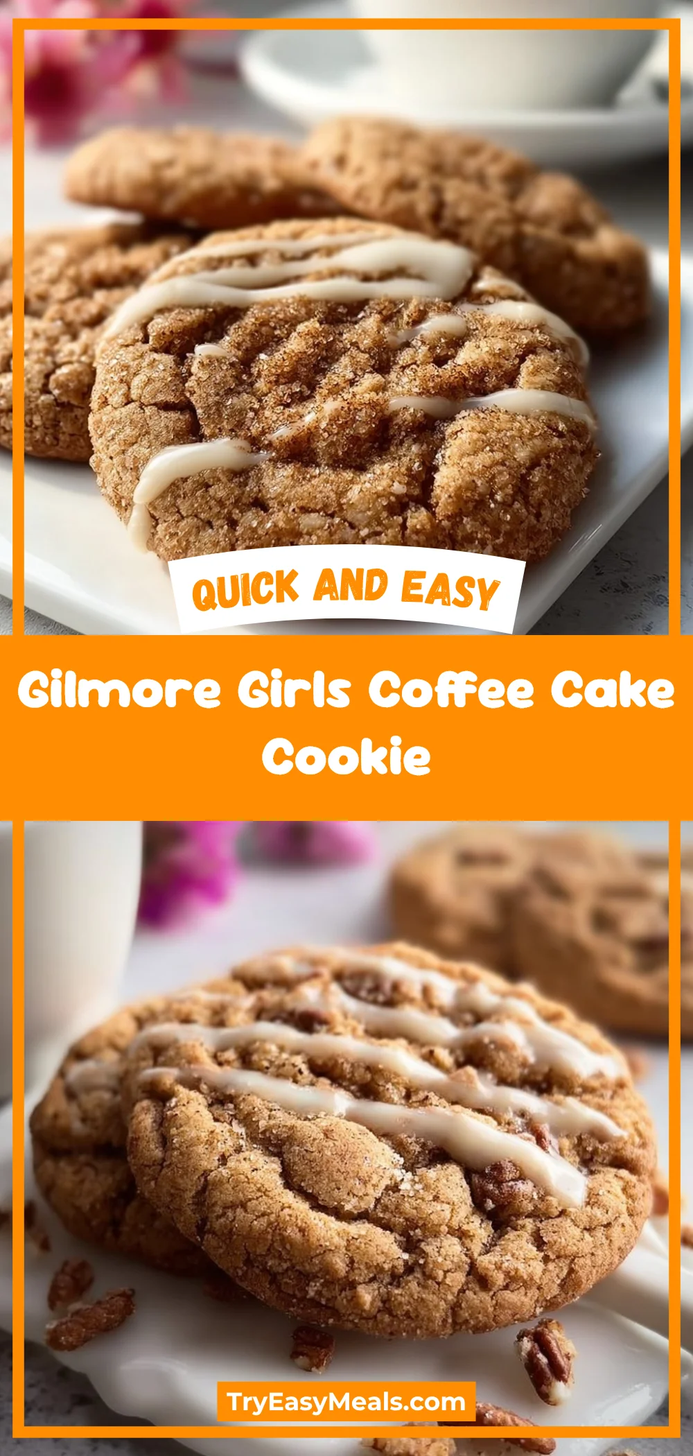 Gilmore Girls Coffee Cake Cookie