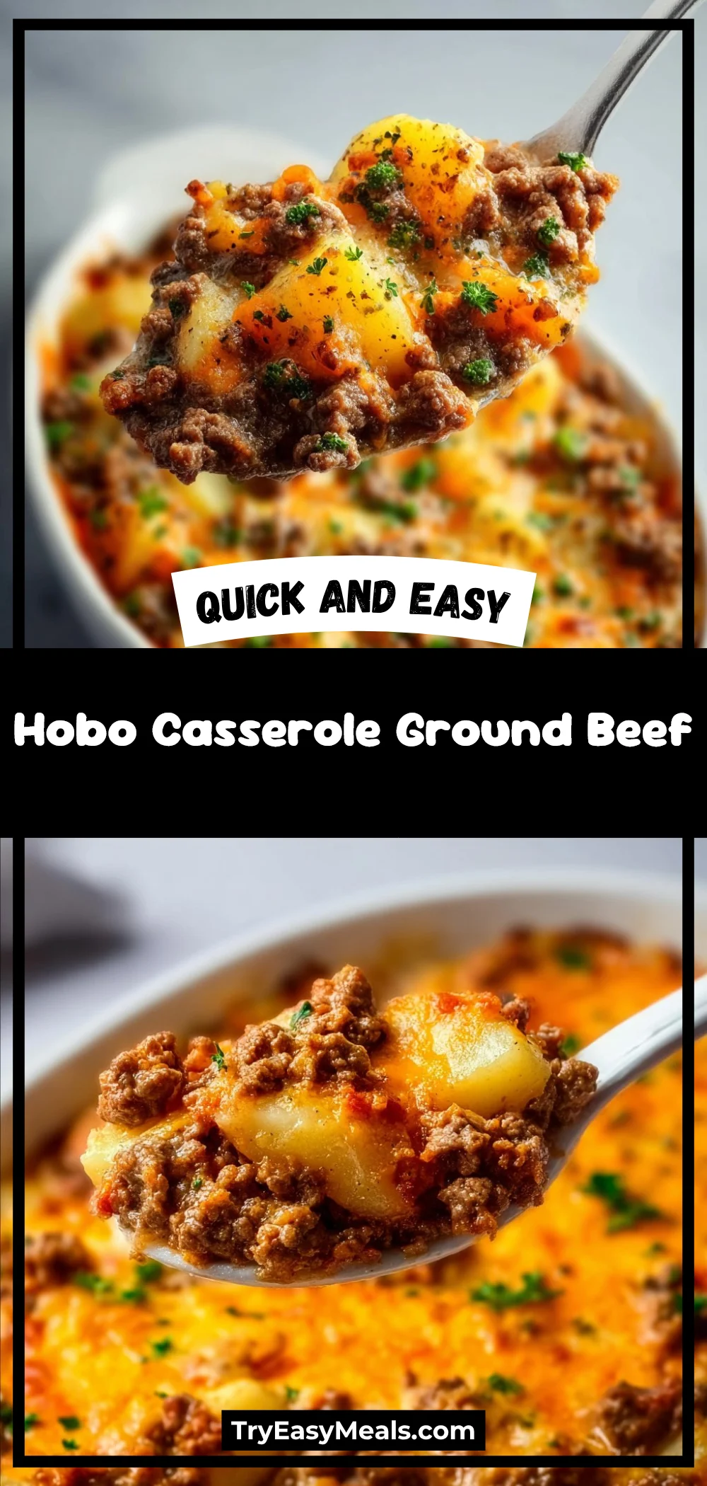 Hobo Casserole Ground Beef