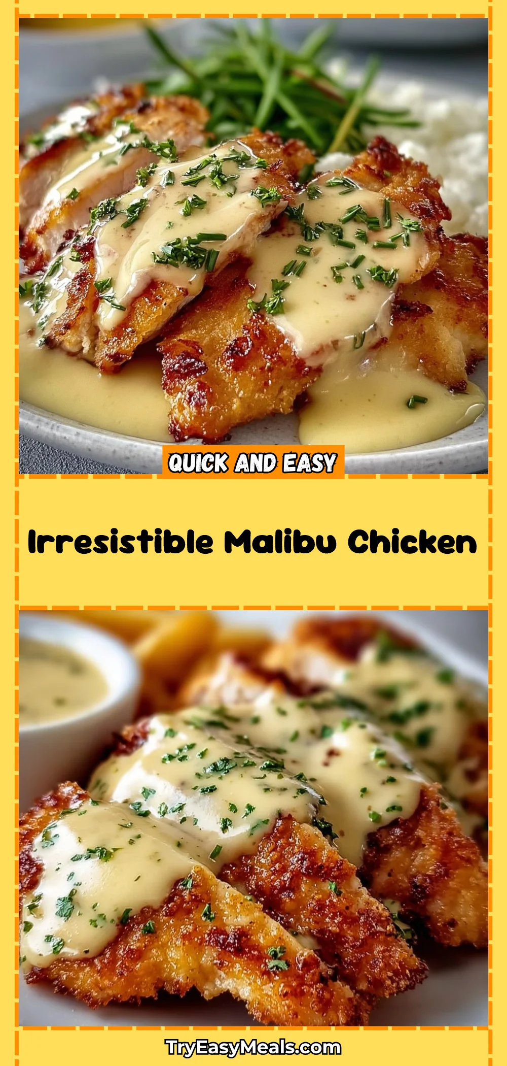 Irresistible Malibu Chicken