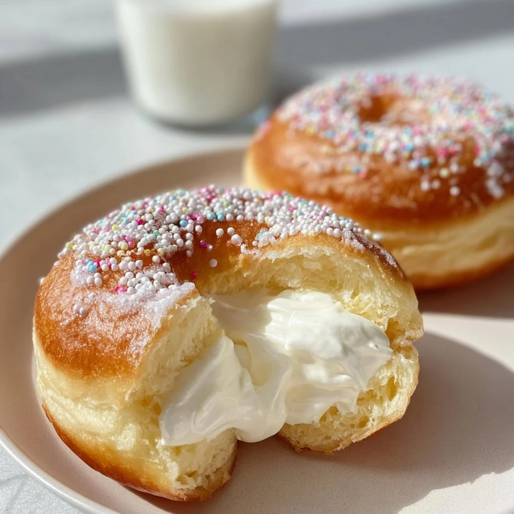 Indulge in Korean Milk Cream Donuts: Soft, Sweet Bliss Awaits