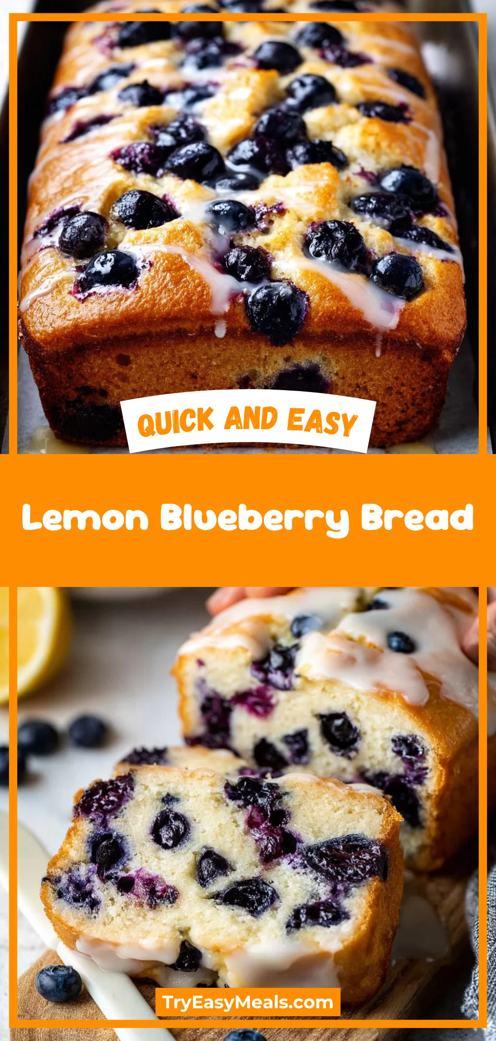 Lemon Blueberry Bread