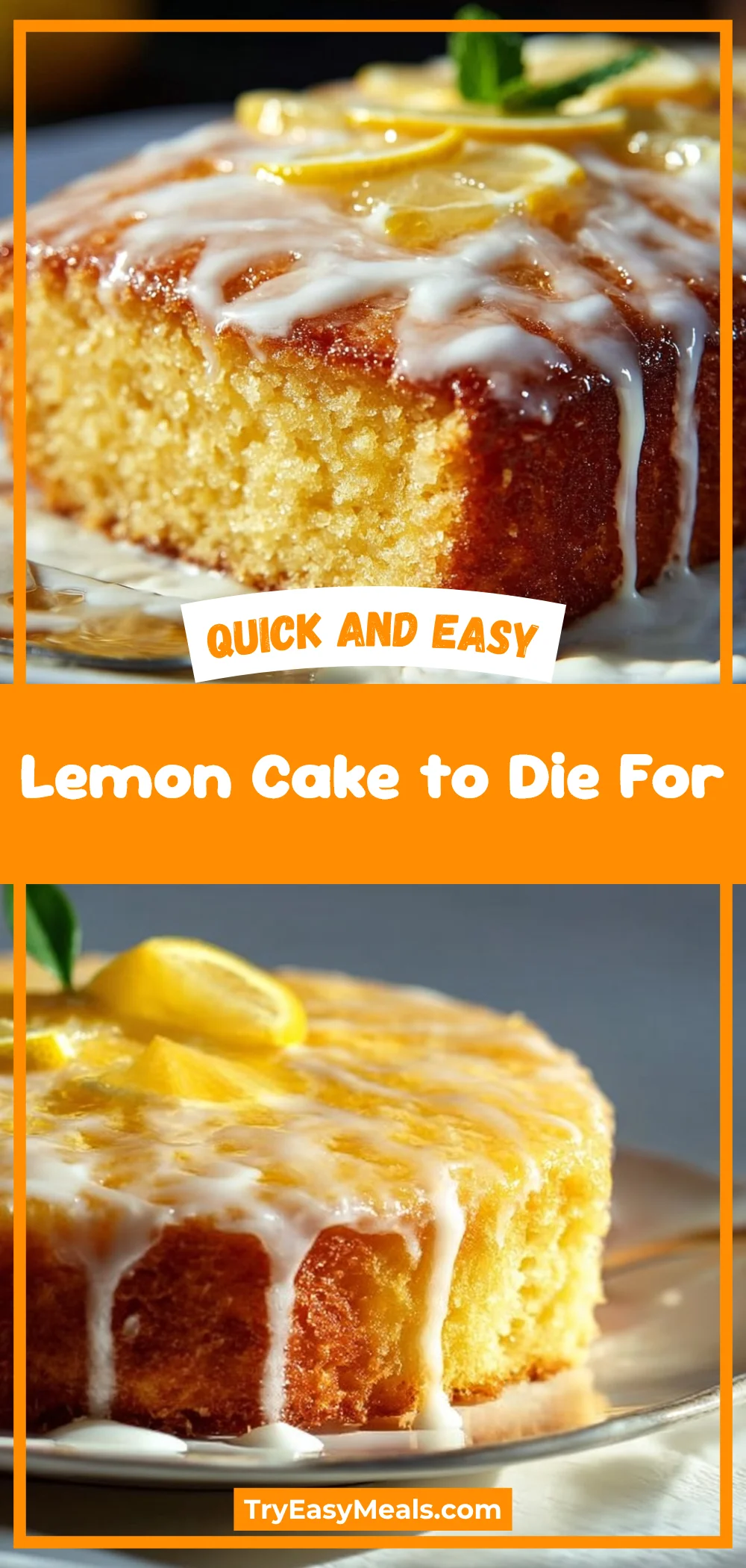 Lemon Cake to Die For