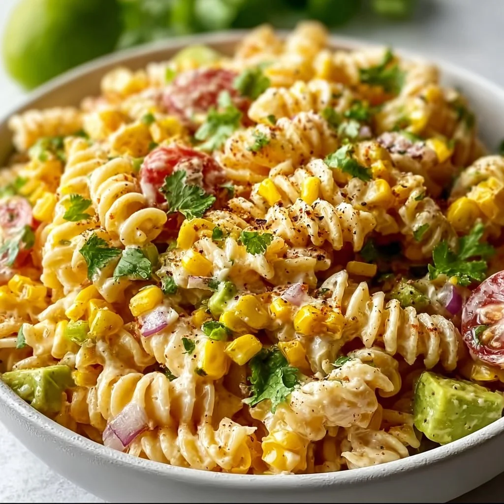 Mexican Street Corn Pasta Salad