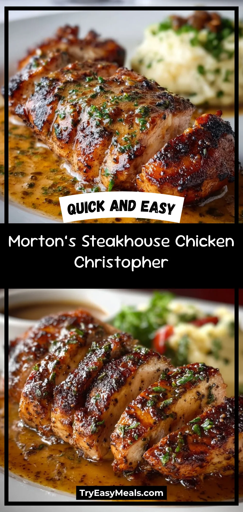 Morton’s Steakhouse Chicken Christopher