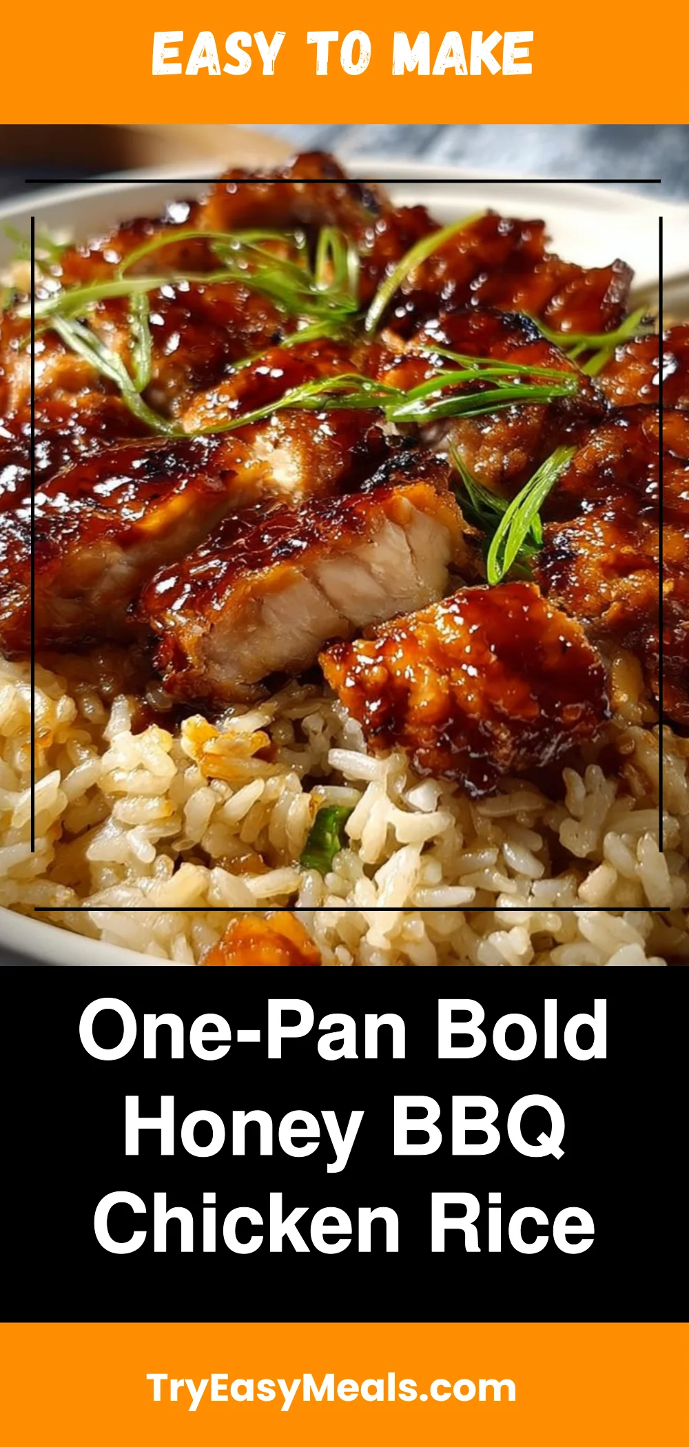 One-Pan Bold Honey BBQ Chicken Rice