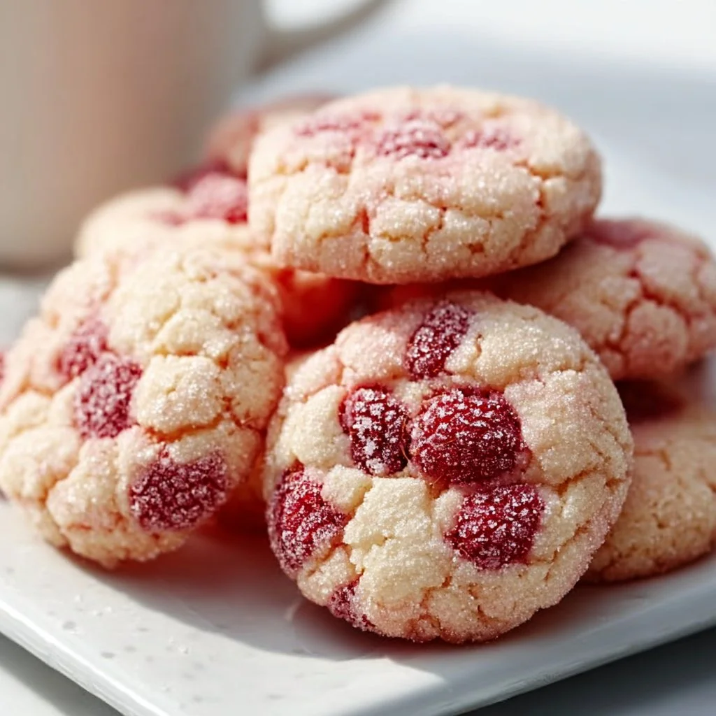 Raspberry Sugar Cookies: Sweet & Simple Treat