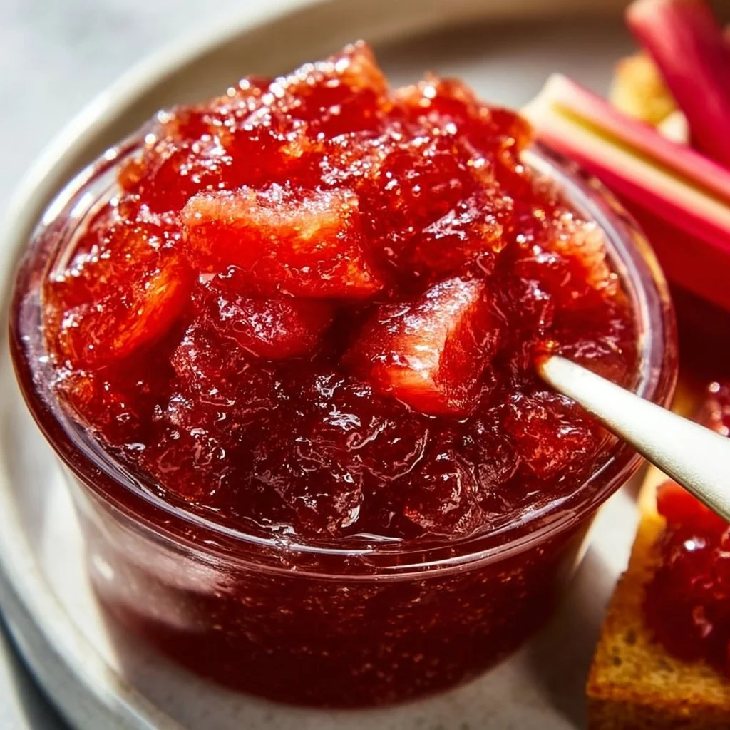 Rhubarb and Strawberry Jam: A Sweet Delight Awaits!