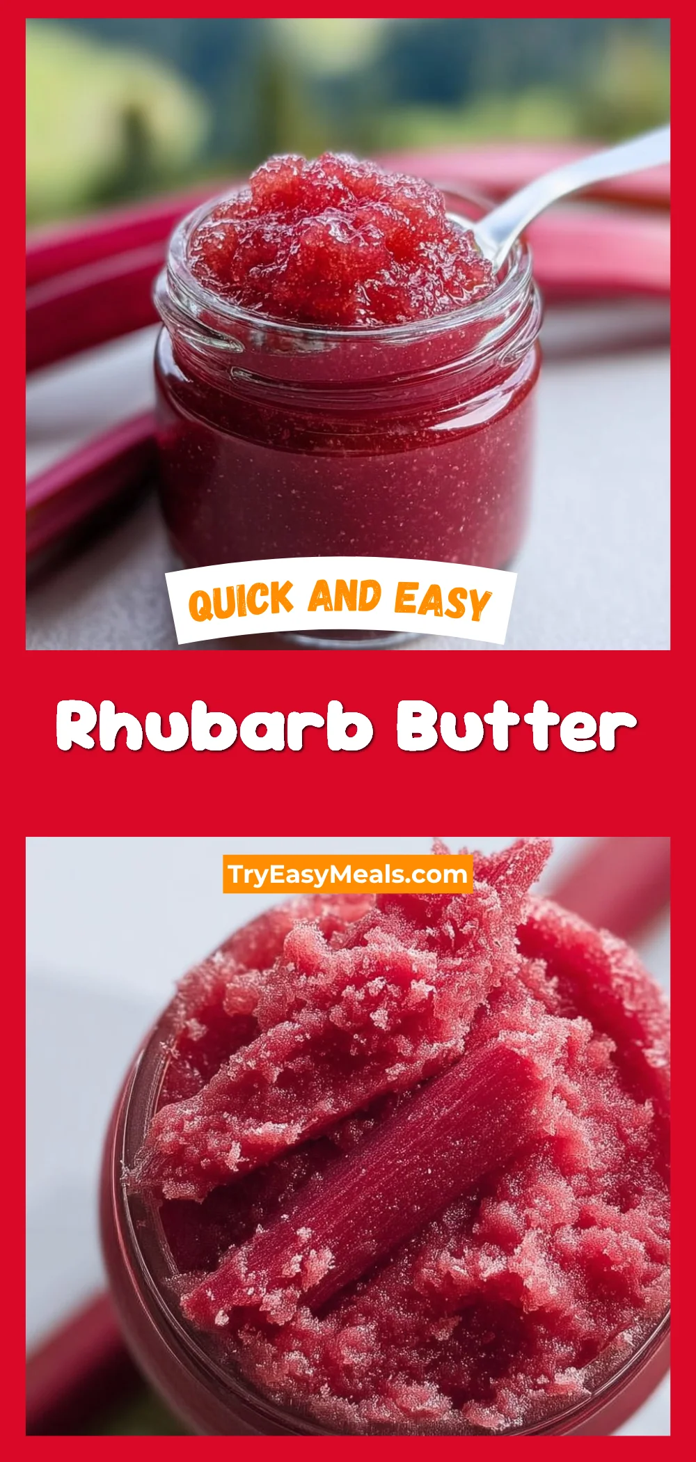 Rhubarb Butter