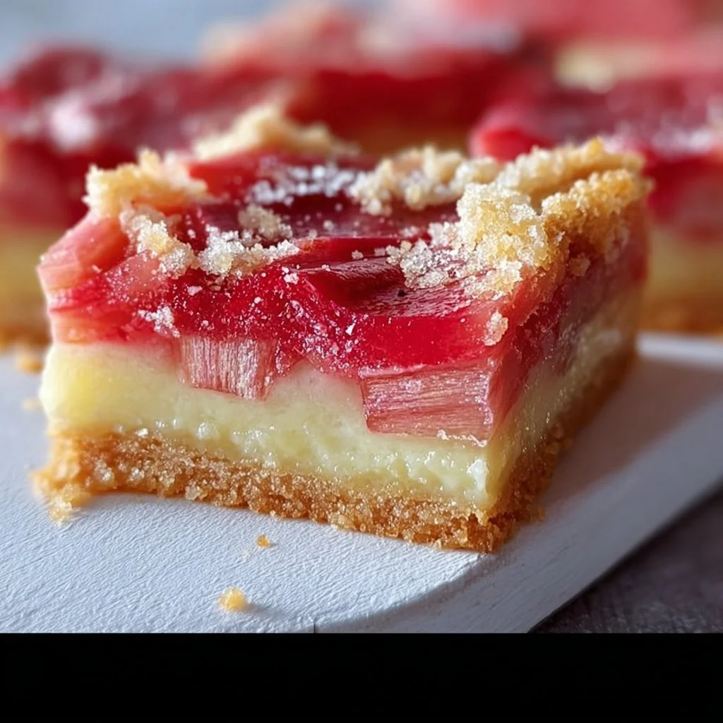 Rhubarb Custard Bars: A Sweet and Tangy Dessert Delight