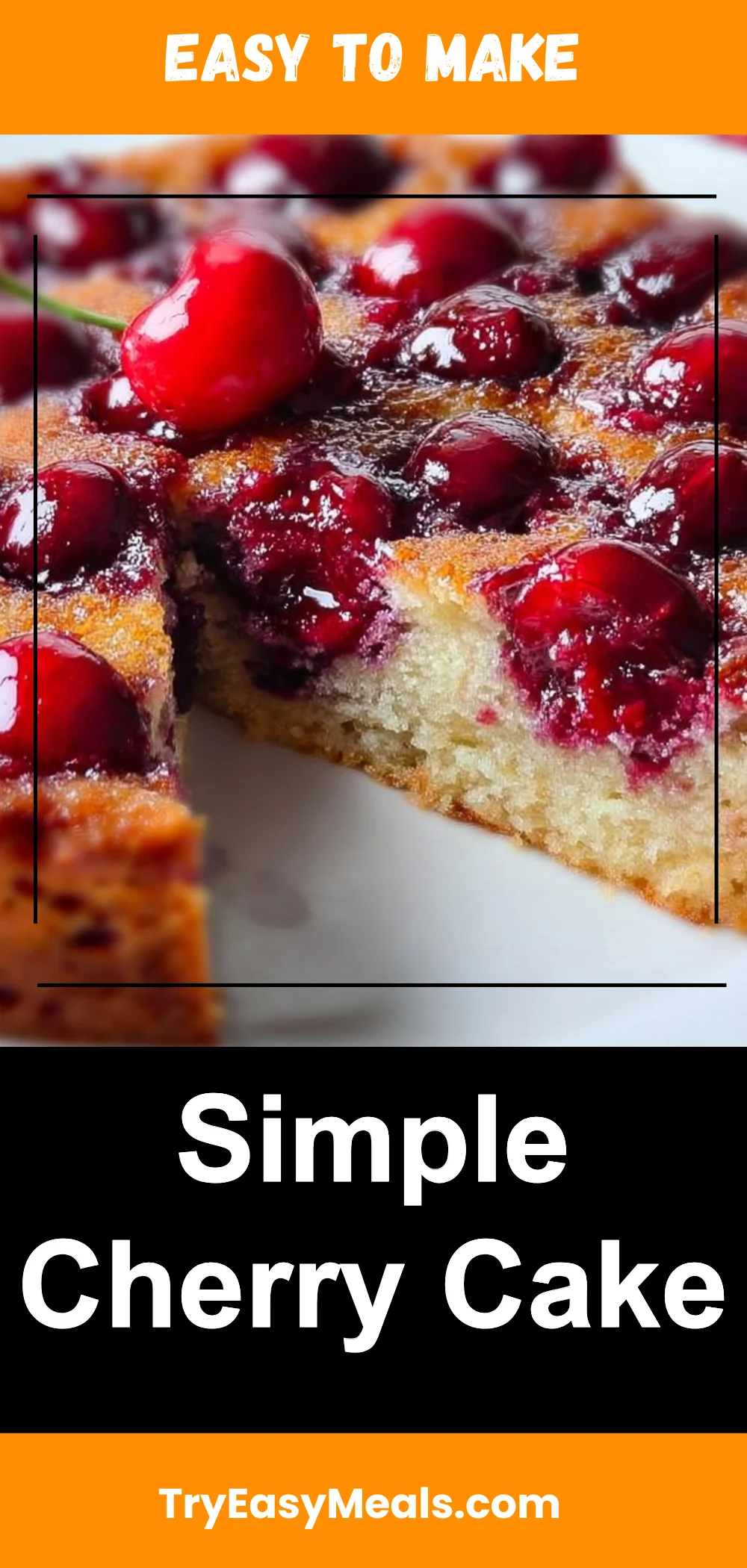 Simple Cherry Cake