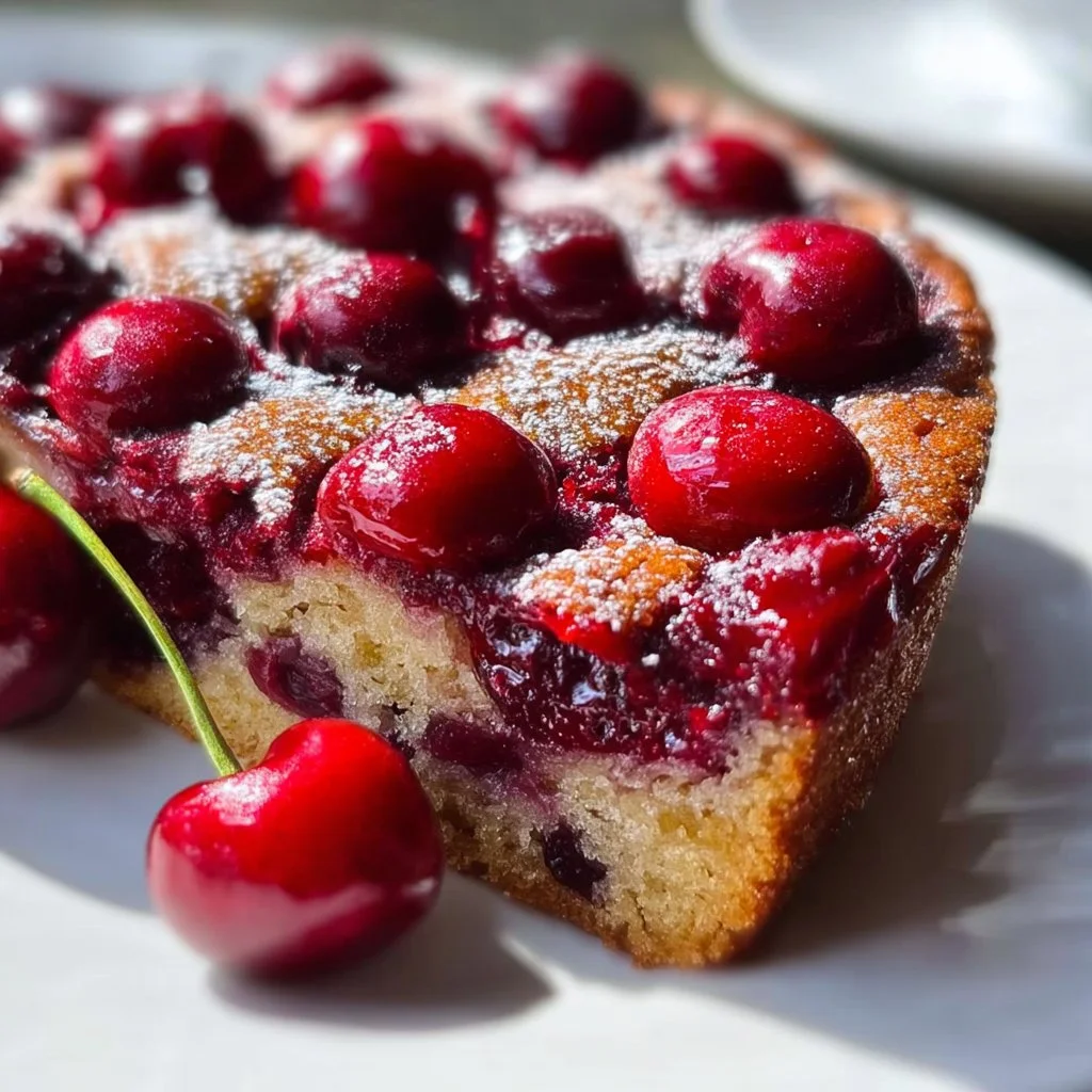 Simple Cherry Cake