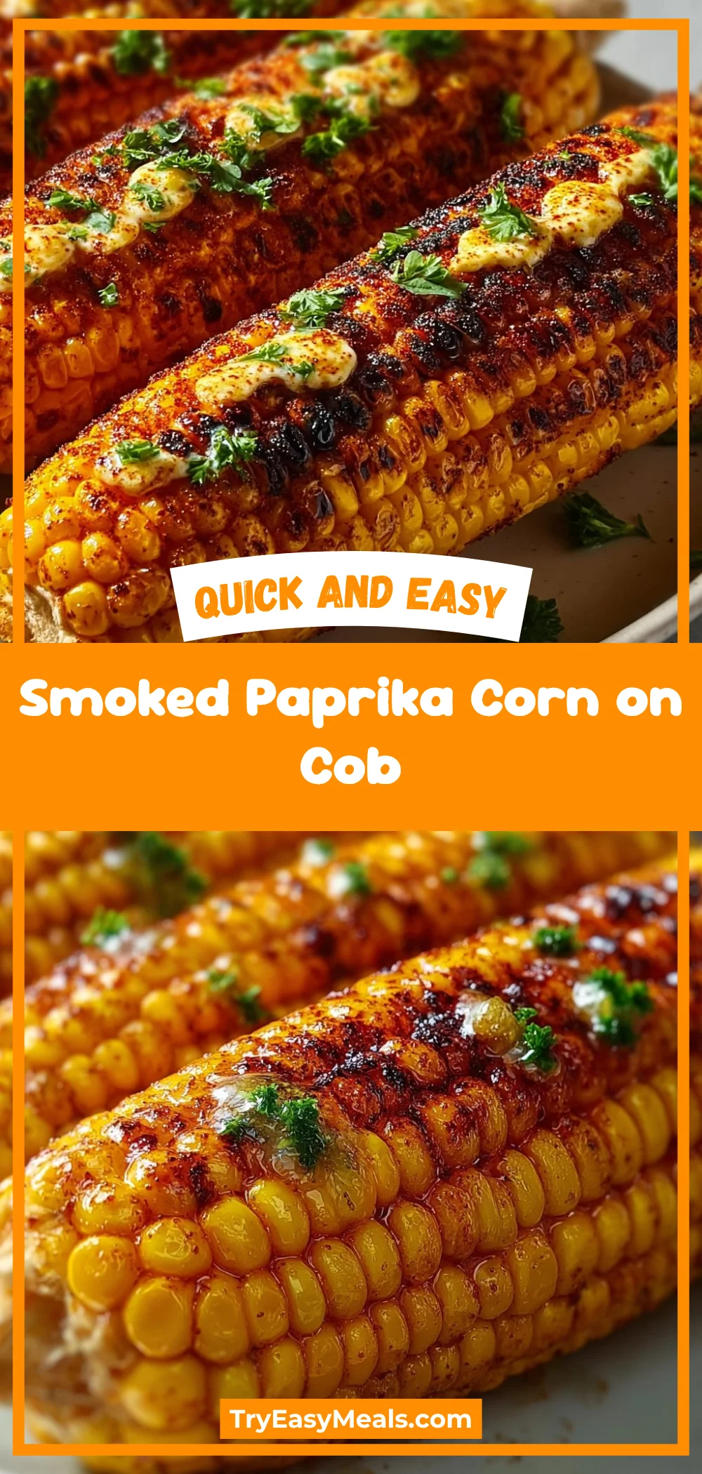 Smoked Paprika Corn on Cob
