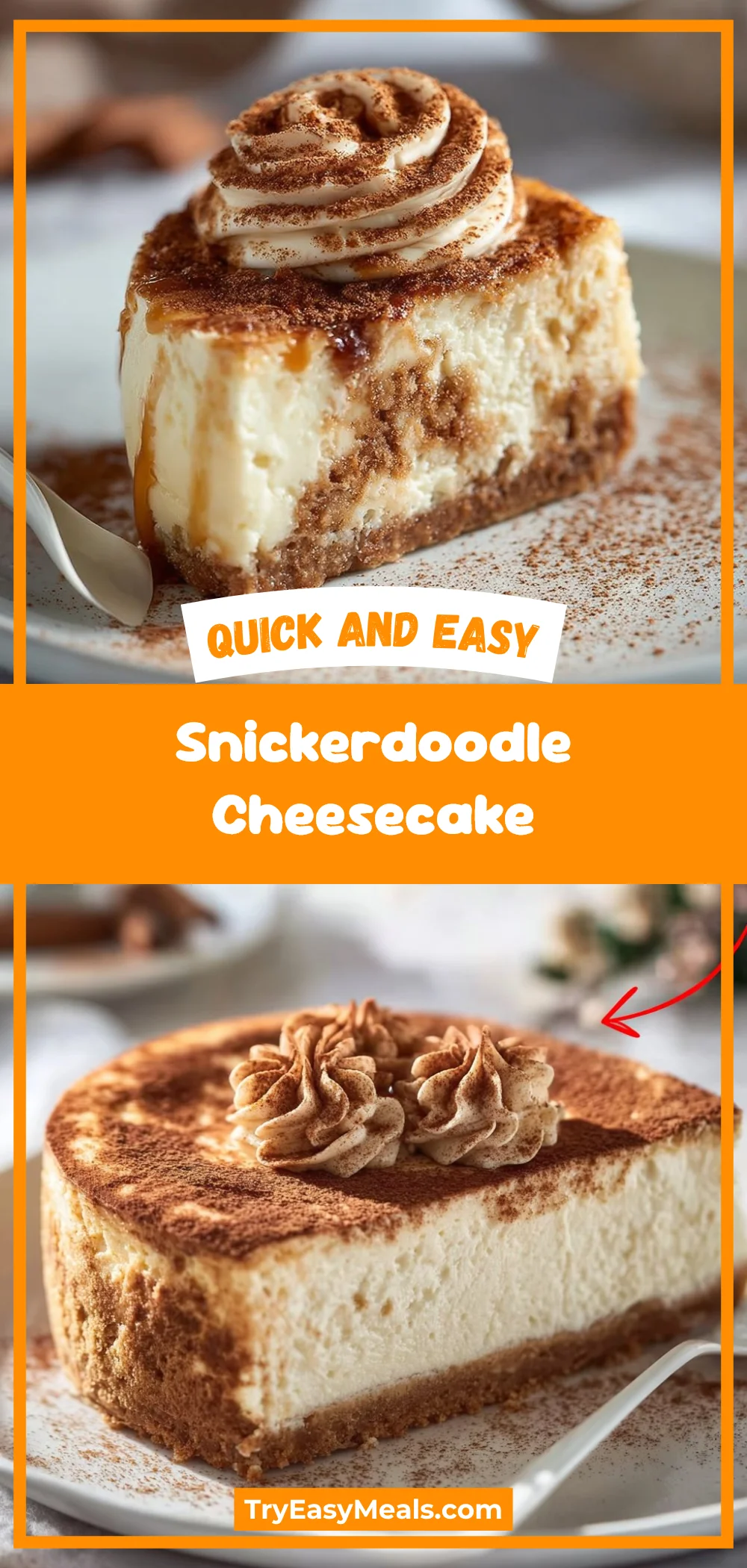 Snickerdoodle Cheesecake