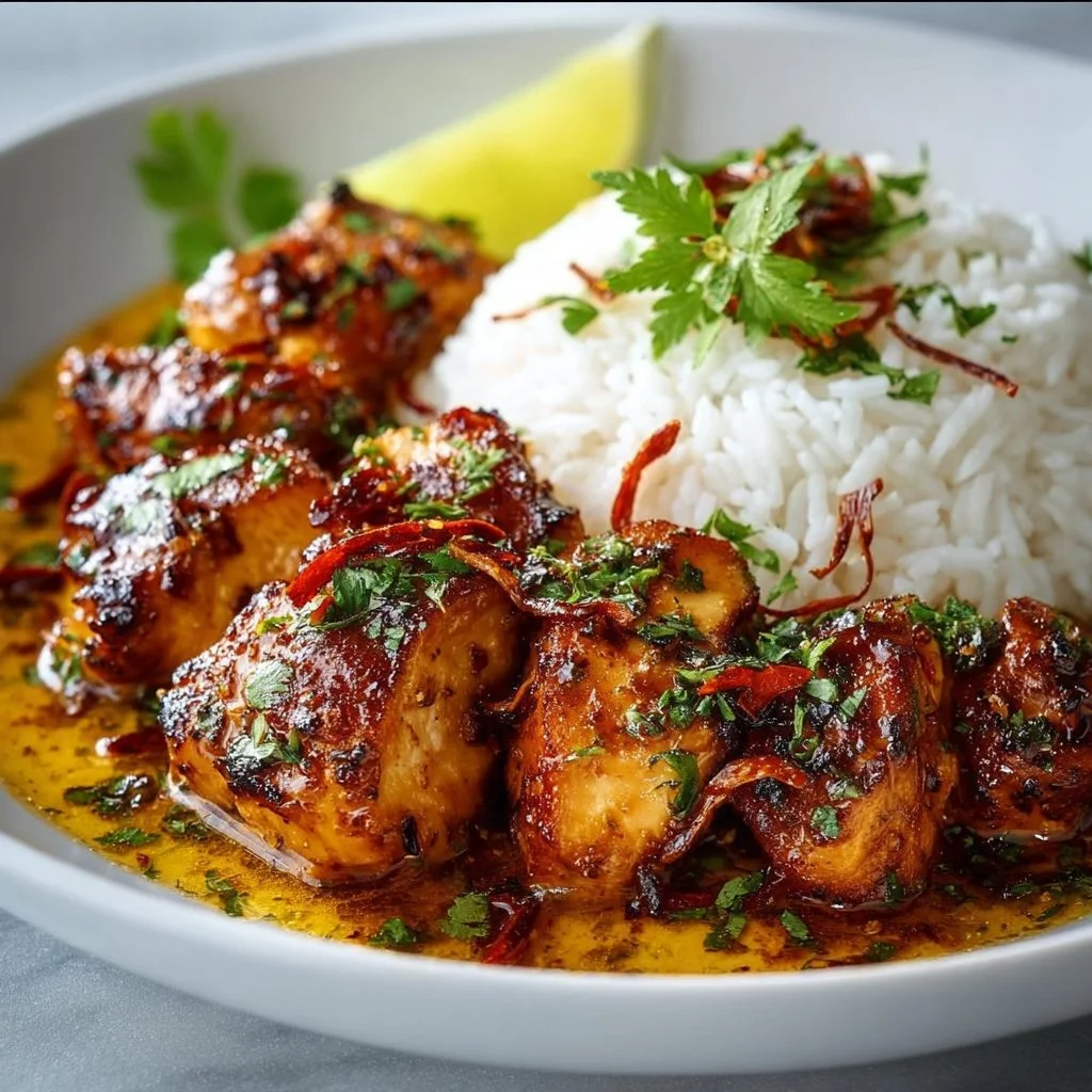 Spicy Brazilian Coconut Chicken