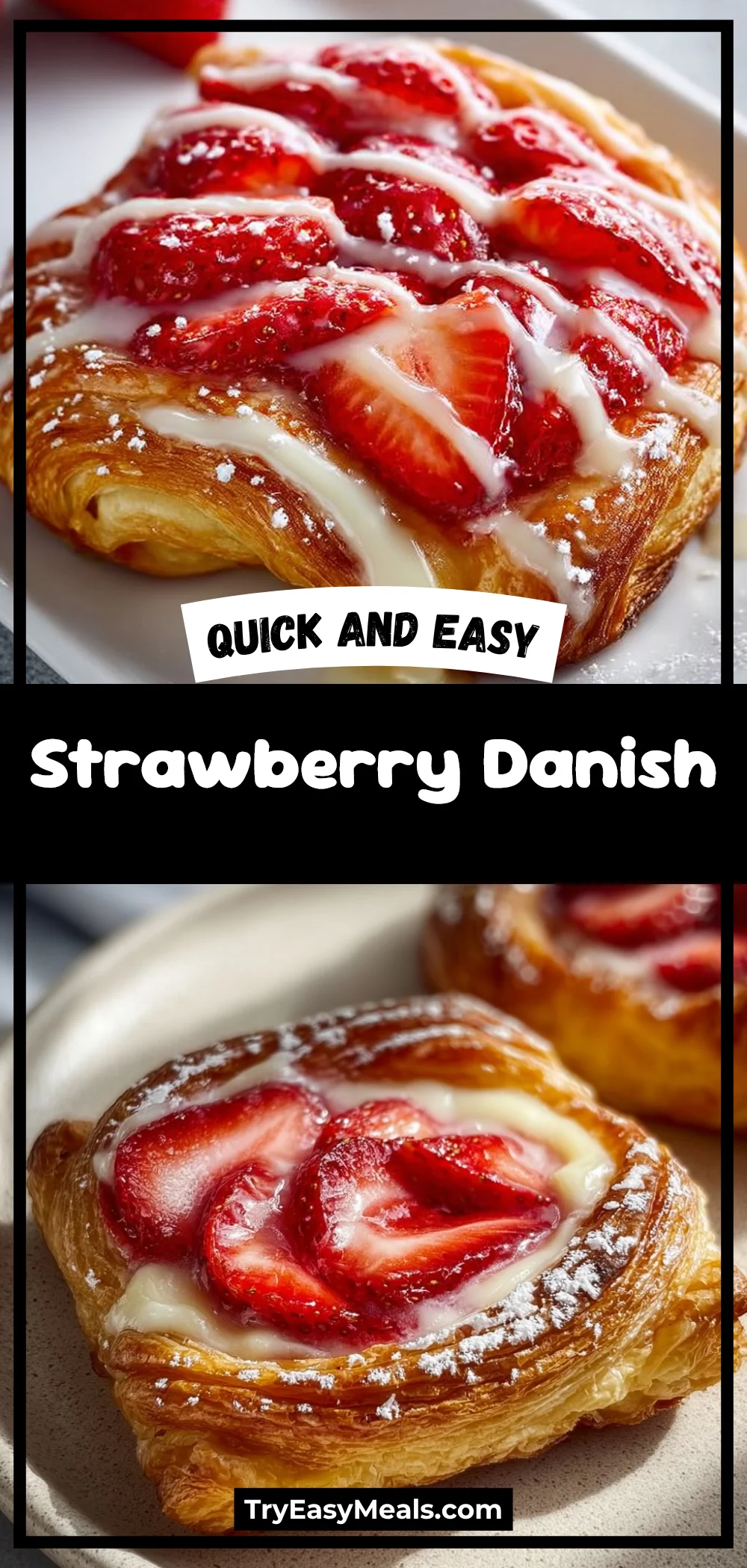Strawberry Danish
