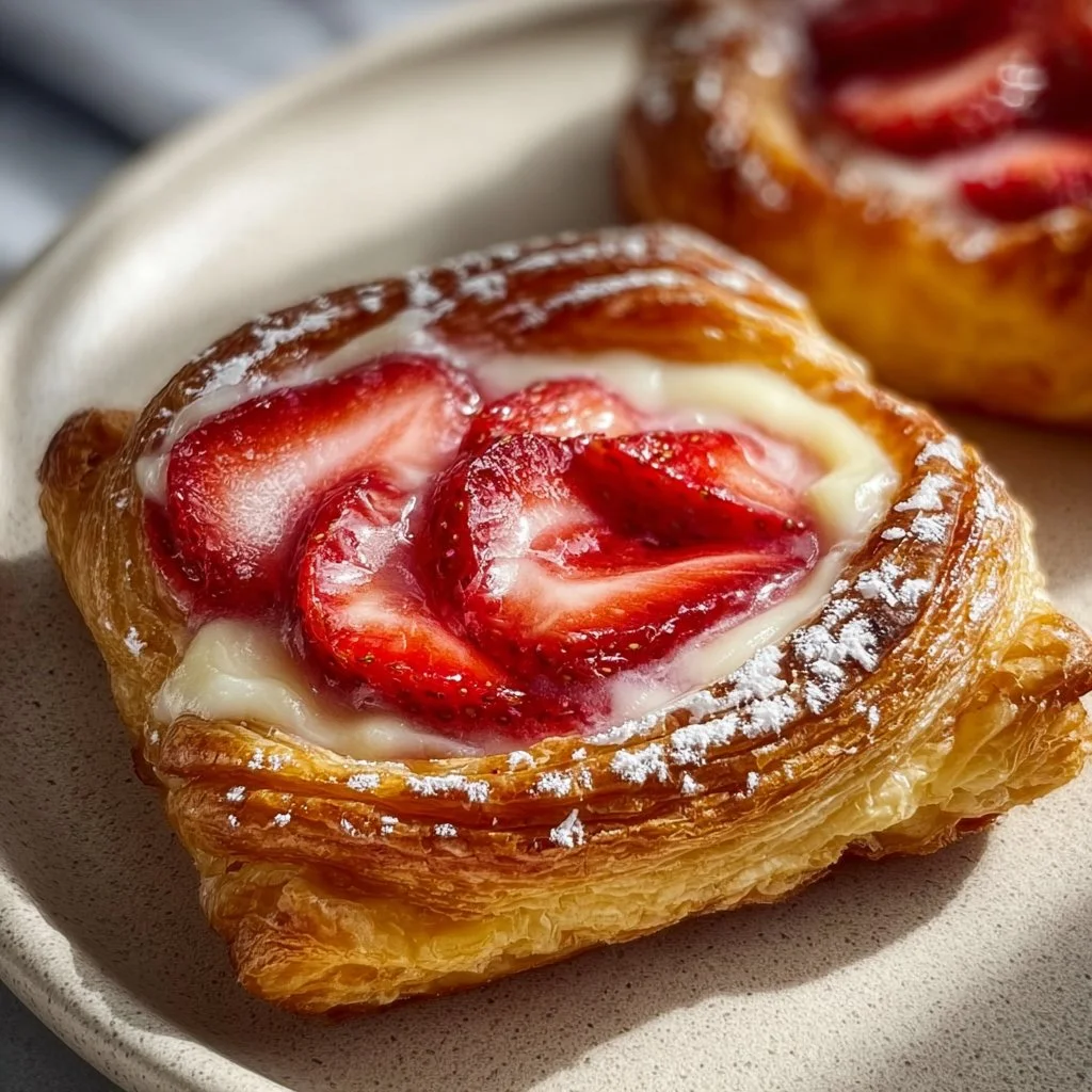 Strawberry Danish